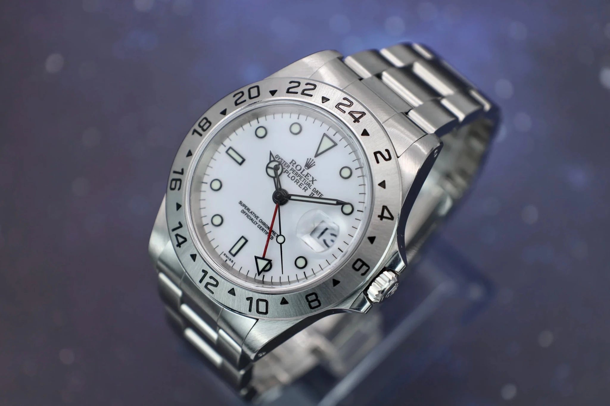 1999 Rolex Explorer II Ref. 16570 Polar | Box and Papers - Sierra Time Co
