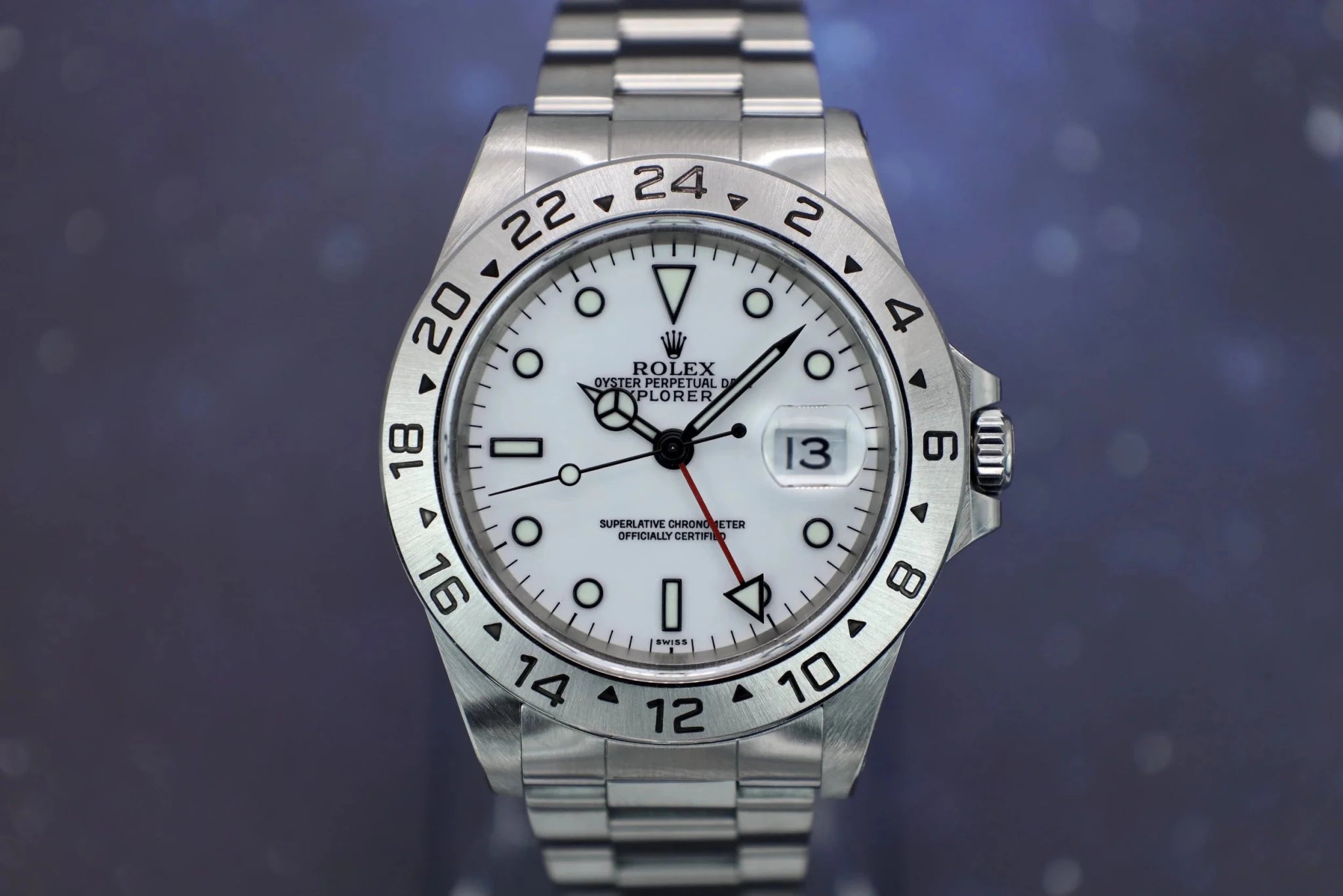 1999 Rolex Explorer II Ref. 16570 Polar | Box and Papers - Sierra Time Co