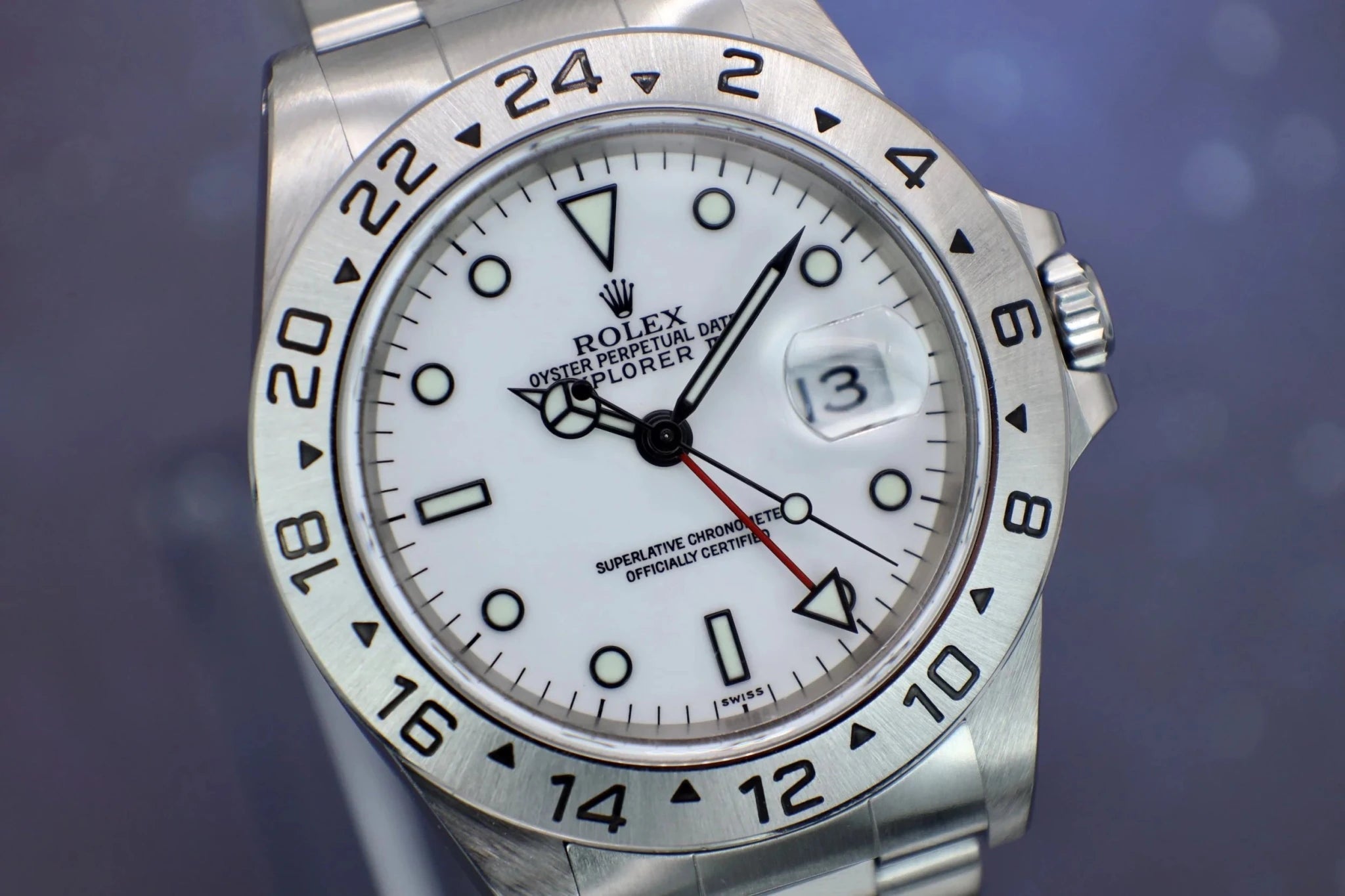 1999 Rolex Explorer II Ref. 16570 Polar | Box and Papers - Sierra Time Co