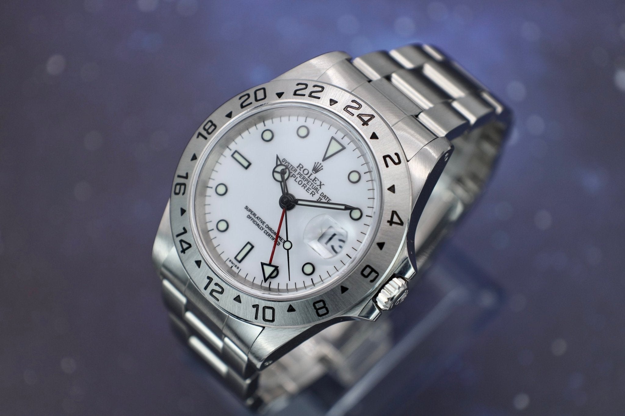 1999 Rolex Explorer II Ref. 16570 Polar | Box and Papers - Sierra Time Co