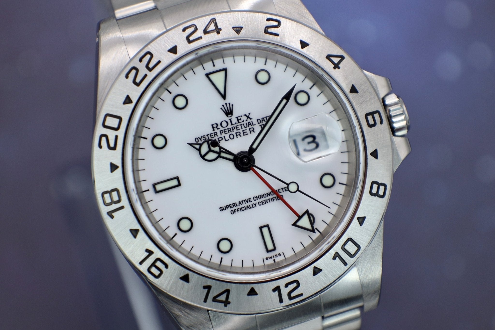 1999 Rolex Explorer II Ref. 16570 Polar | Box and Papers - Sierra Time Co