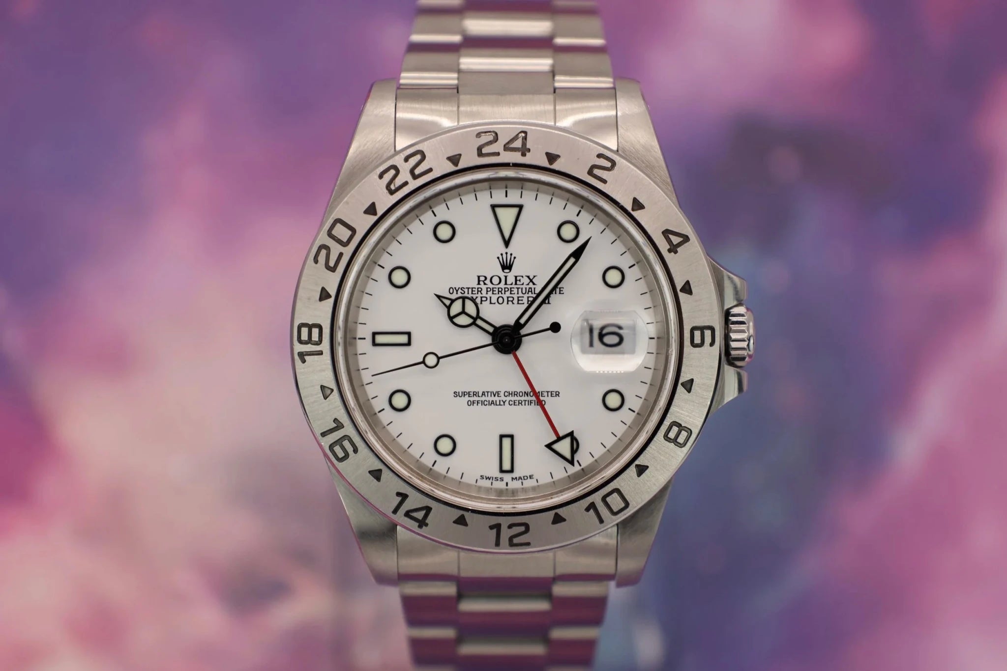 1999 Rolex Explorer II Ref. 16570 Polar | Box and Papers | Serviced - Sierra Time Co