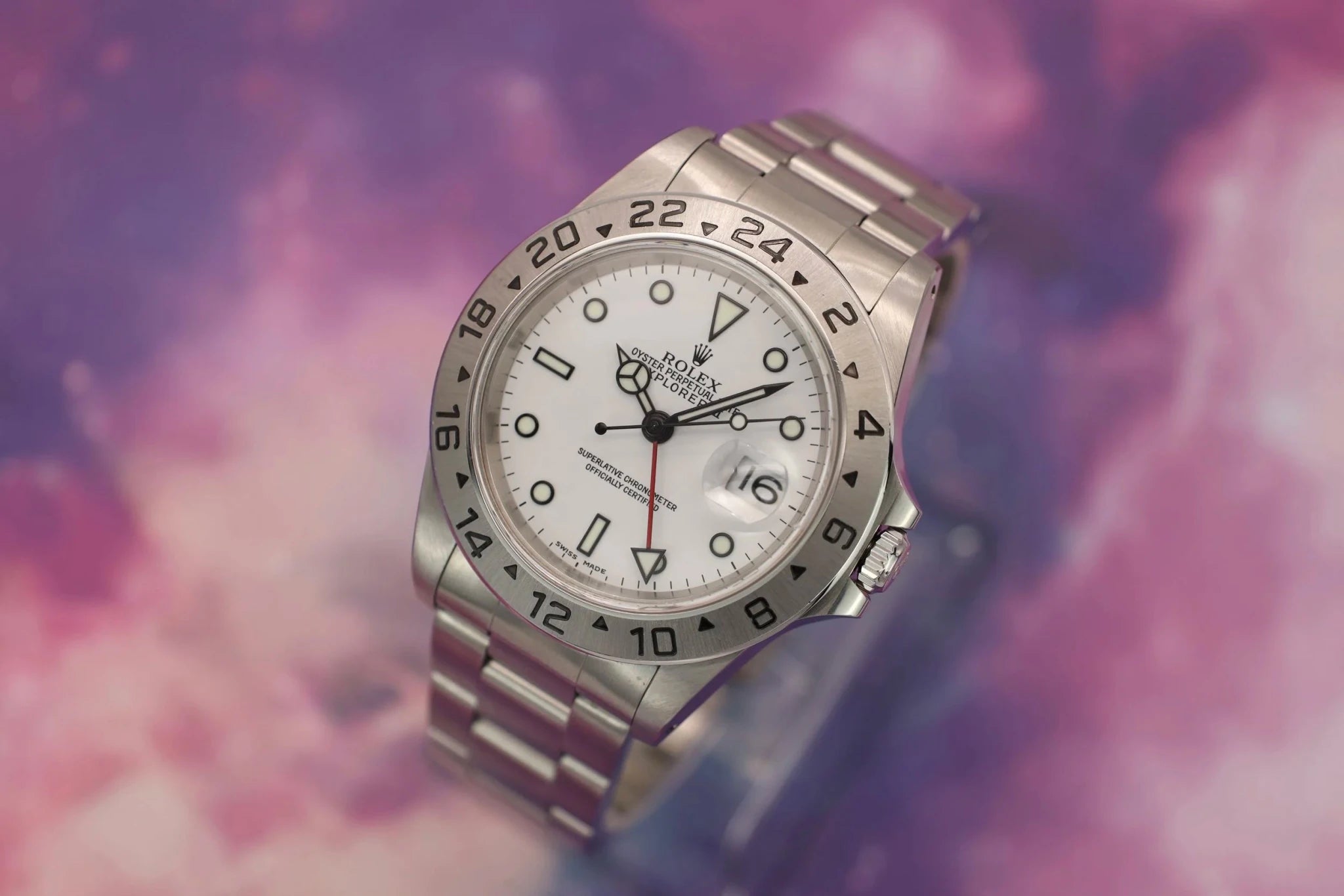 1999 Rolex Explorer II Ref. 16570 Polar | Box and Papers | Serviced - Sierra Time Co