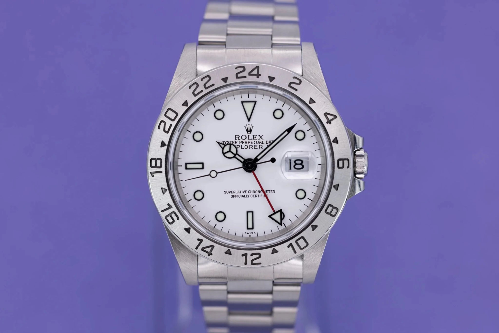 1999 Rolex Explorer II Ref. 16570 Polar | Swiss Only - Sierra Time Co