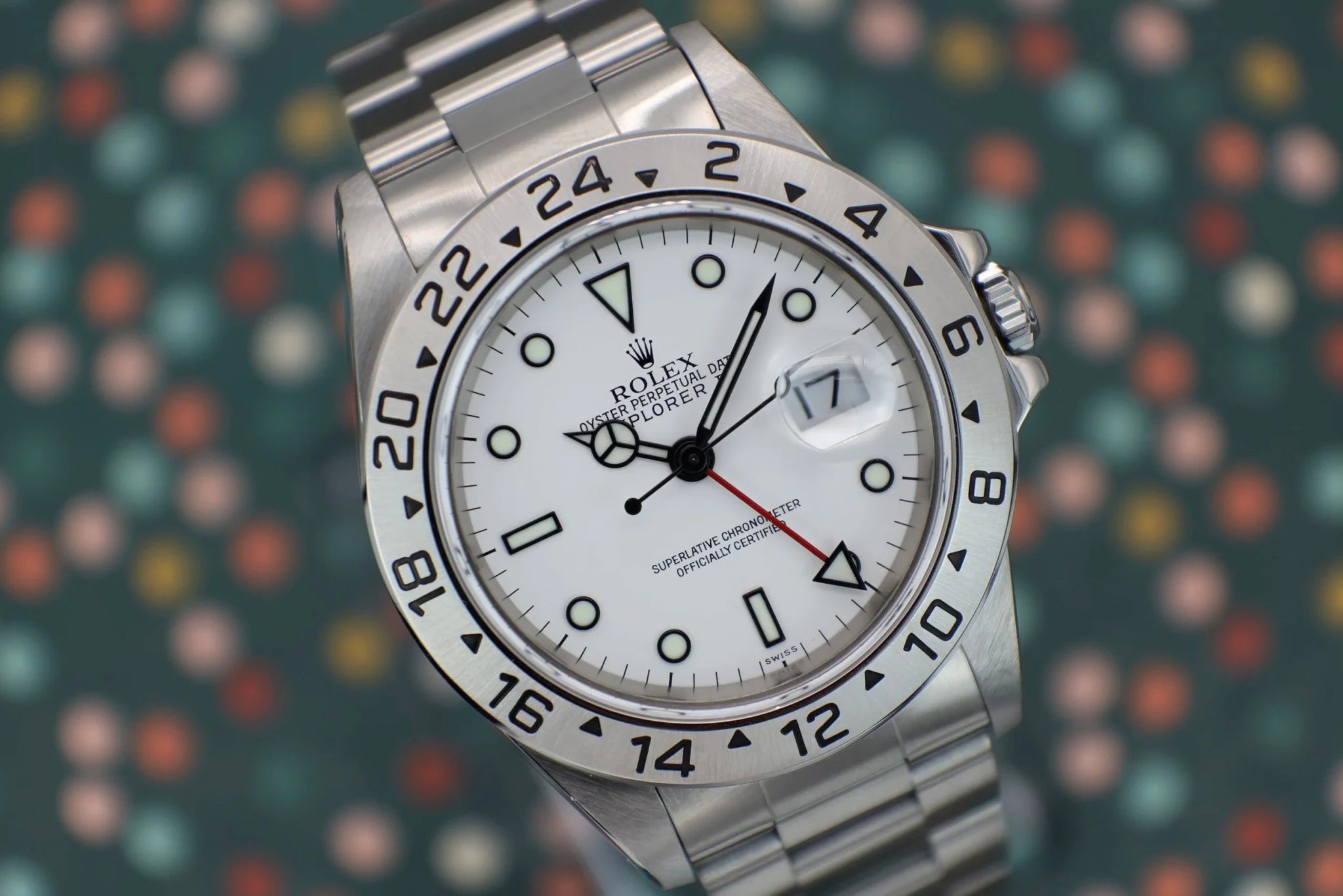 1999 Rolex Explorer II Ref. 16570 Polar | Swiss Only | Box and Papers - Sierra Time Co