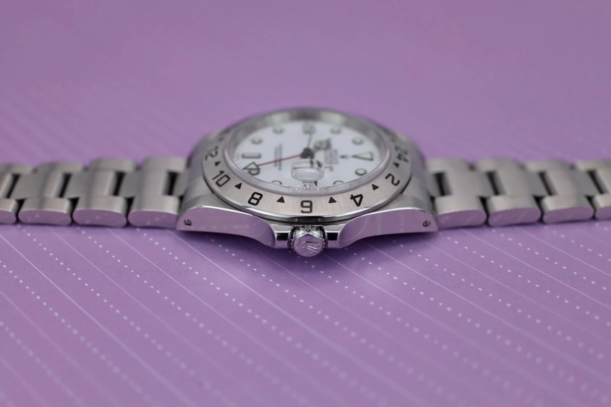 1999 Rolex Explorer II Ref. 16570 Polar | Unpolished | Papers - Sierra Time Co