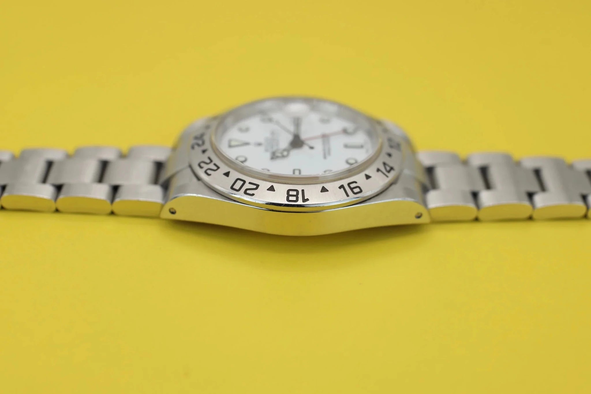 1999 Rolex Explorer II Ref. 16570 Polar | Unpolished | Papers and Tag - Sierra Time Co