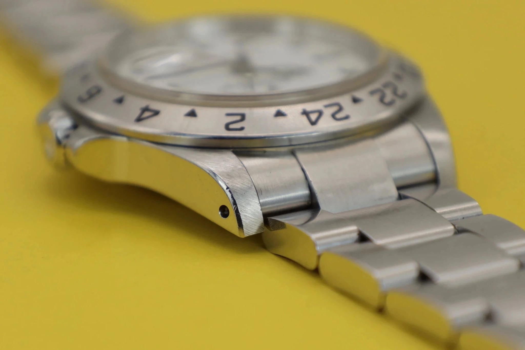 1999 Rolex Explorer II Ref. 16570 Polar | Unpolished | Papers and Tag - Sierra Time Co