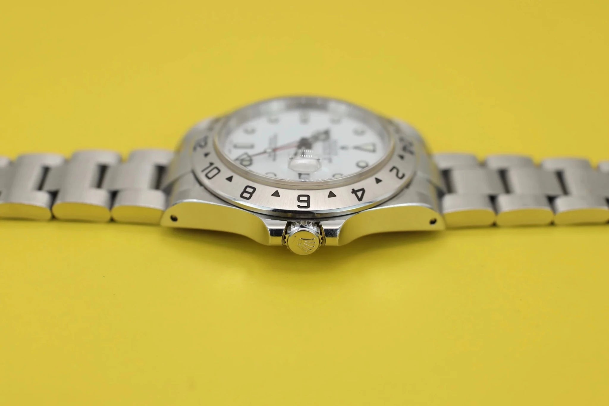 1999 Rolex Explorer II Ref. 16570 Polar | Unpolished | Papers and Tag - Sierra Time Co