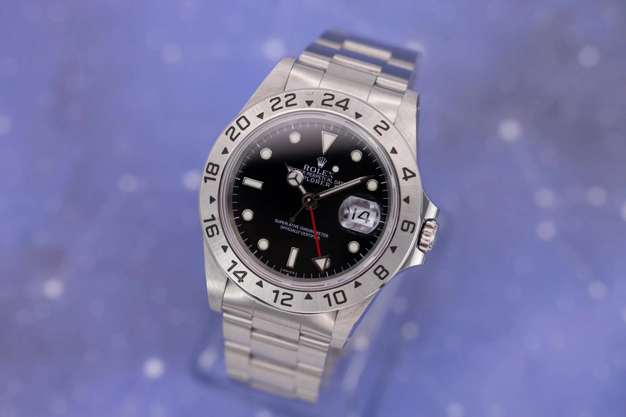 1999 Rolex Explorer II Ref. 16570 | Swiss Only Dial - Sierra Time Co