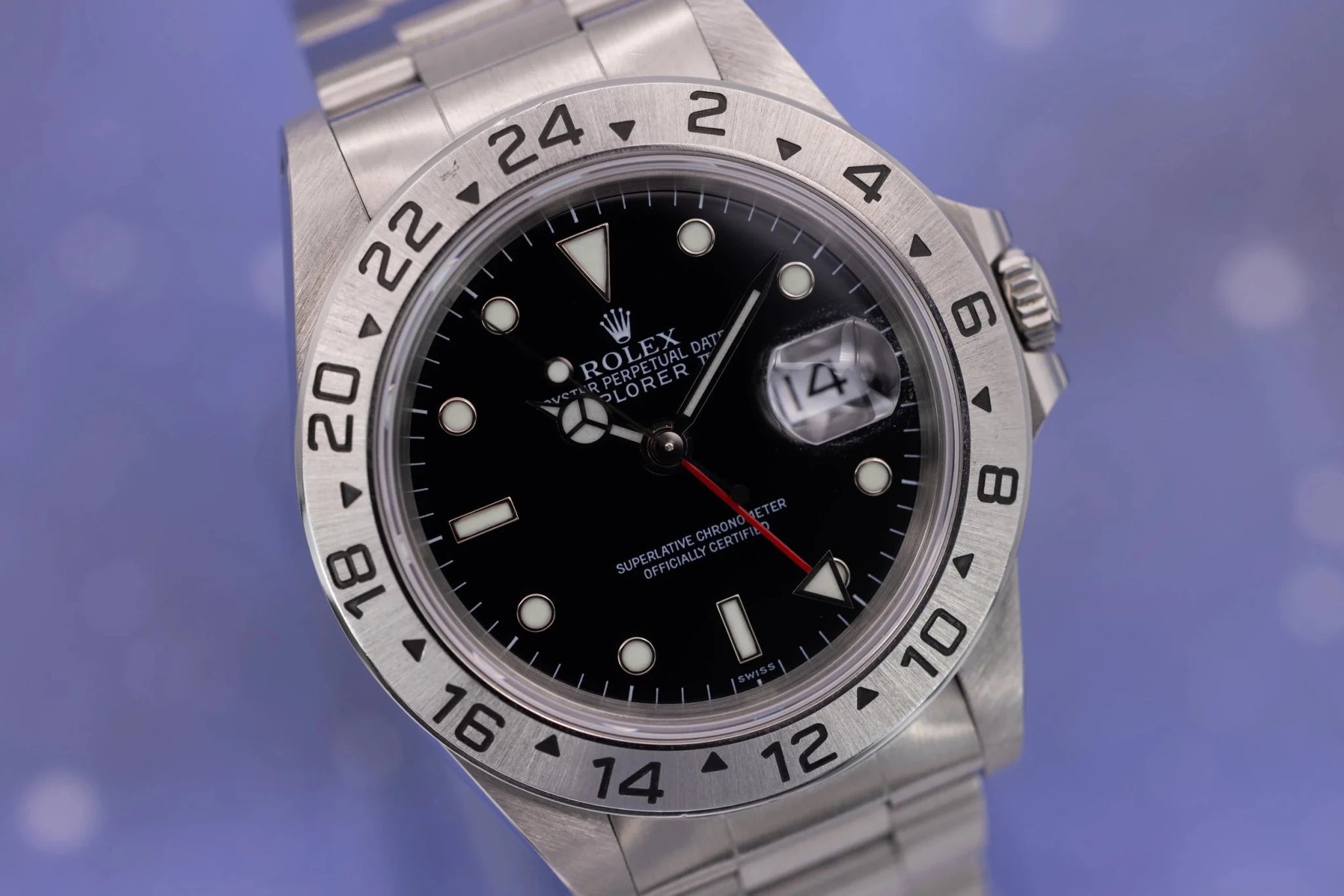 1999 Rolex Explorer II Ref. 16570 | Swiss Only Dial - Sierra Time Co