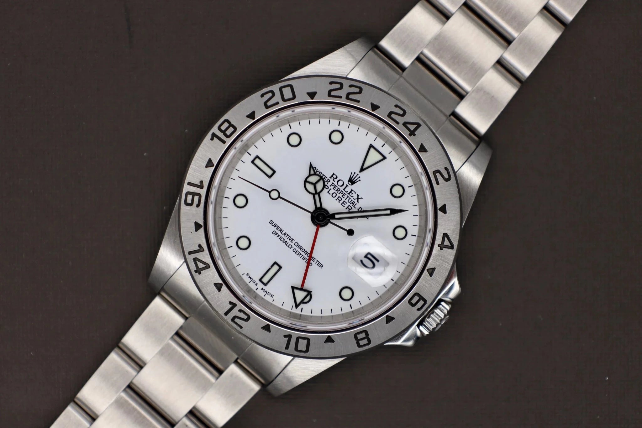 1999 Rolex Explorer ll Ref. 16570 Polar - Sierra Time Co