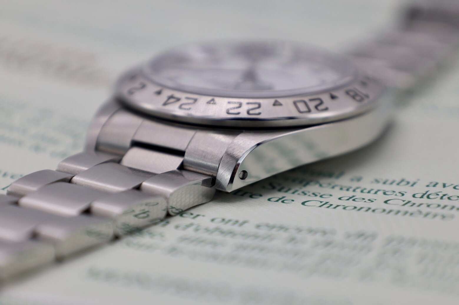 1999 Rolex Explorer ll Ref. 16570 Polar | Box and Papers - Sierra Time Co
