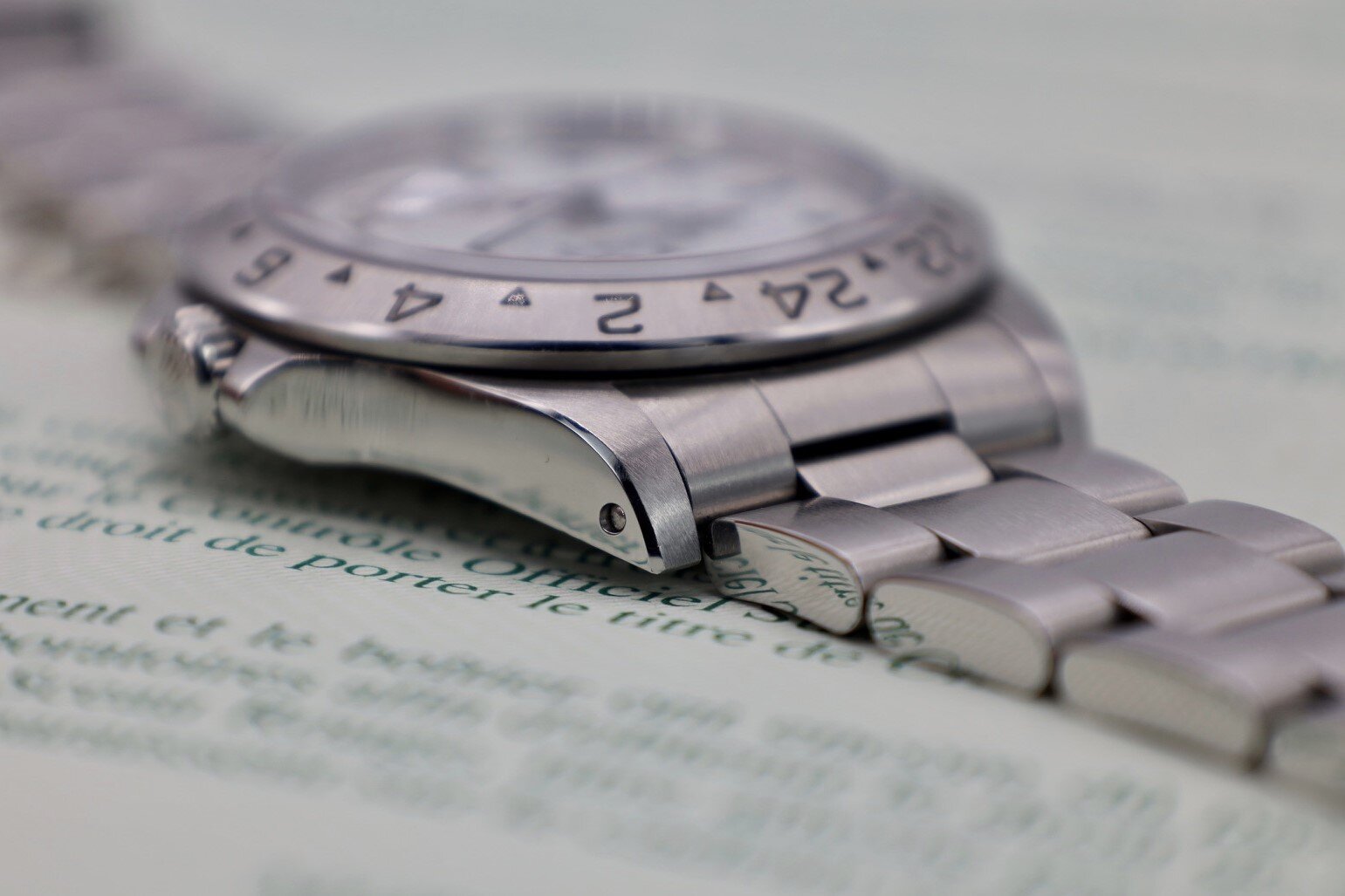 1999 Rolex Explorer ll Ref. 16570 Polar | Box and Papers - Sierra Time Co