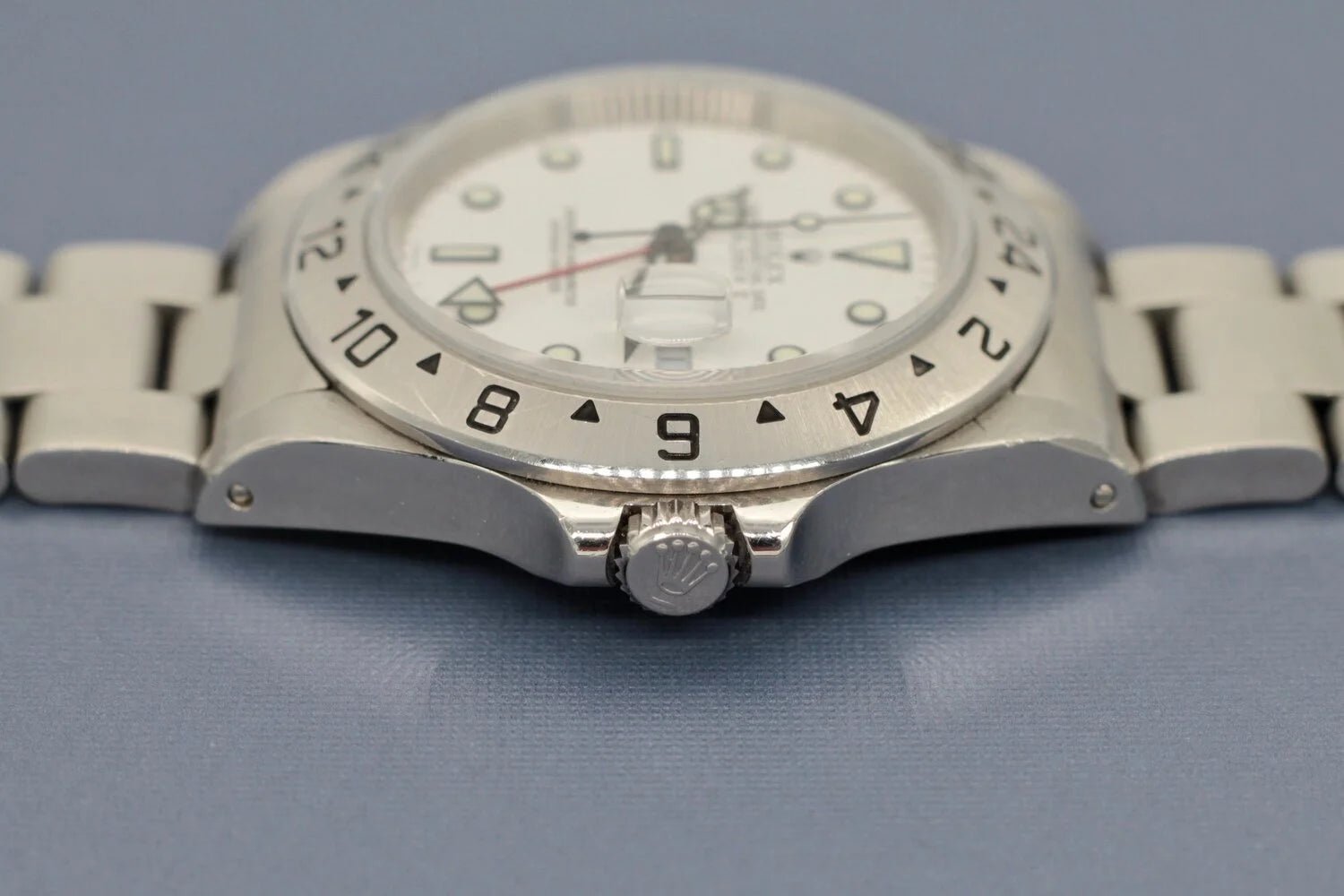 1999 Rolex Explorer ll Ref. 16570 Swiss Only Polar Dial - Sierra Time Co