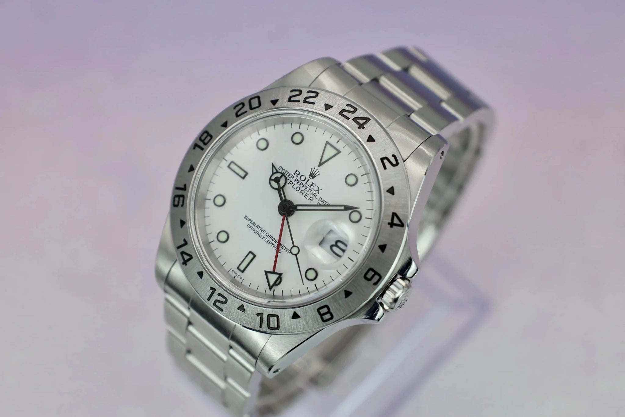 1999 Rolex Explorer Ref. 16570 Polar | Box and Papers - Sierra Time Co
