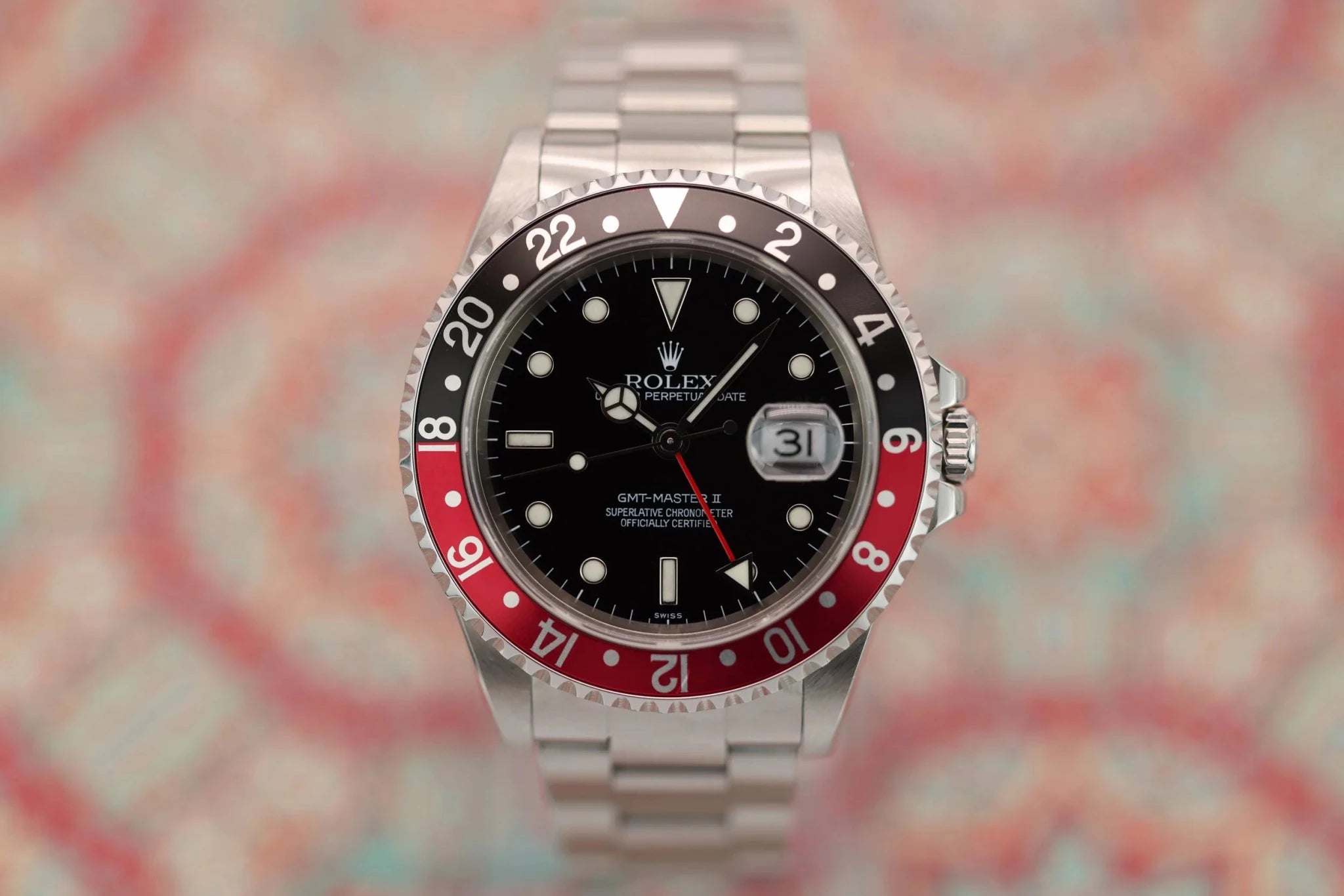 1999 Rolex GMT Master II Ref. 16710 Coke | Box and Papers - Sierra Time Co
