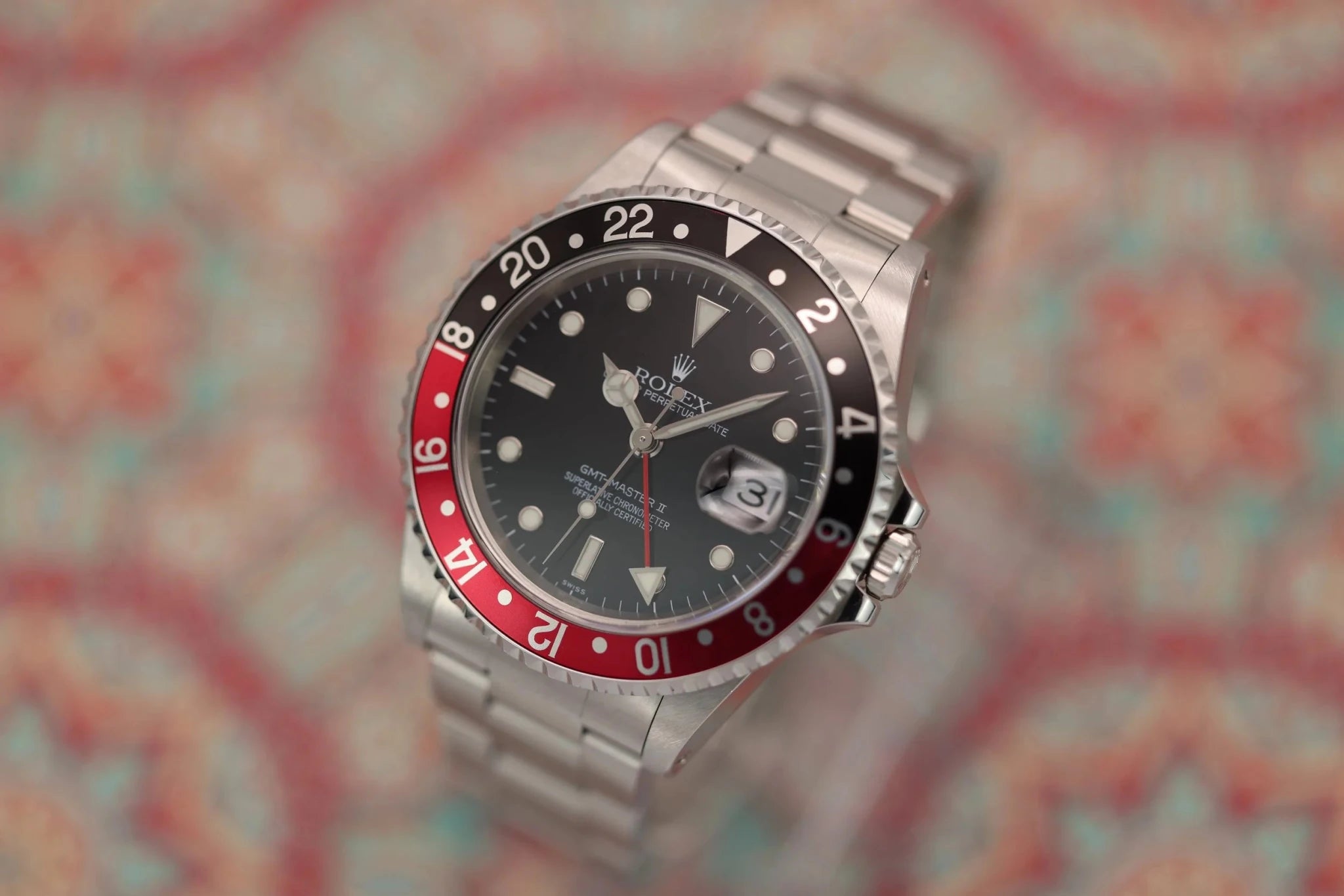 1999 Rolex GMT Master II Ref. 16710 Coke | Box and Papers - Sierra Time Co