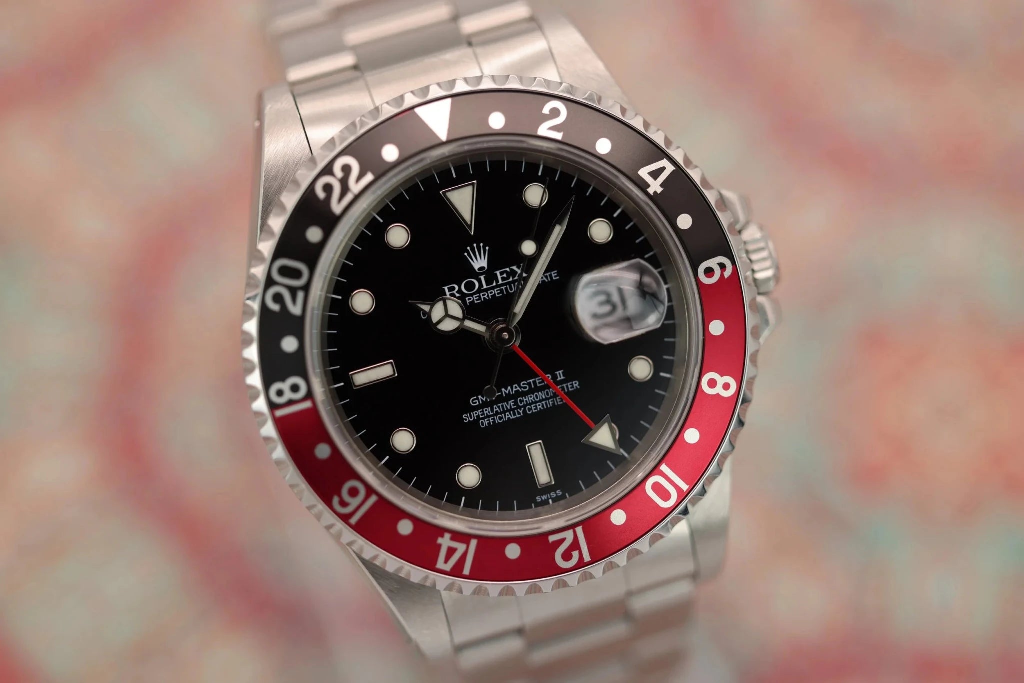 1999 Rolex GMT Master II Ref. 16710 Coke | Box and Papers - Sierra Time Co