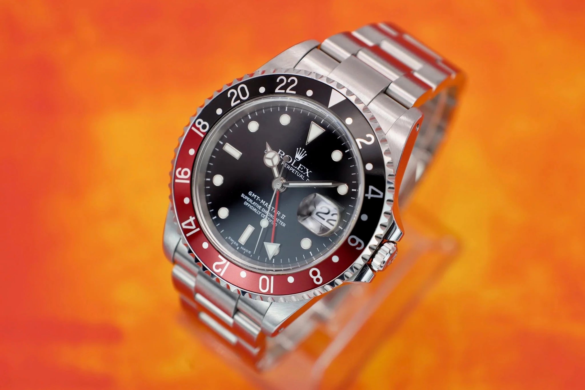 1999 Rolex GMT Master II Ref. 16710 Coke | Papers - Sierra Time Co