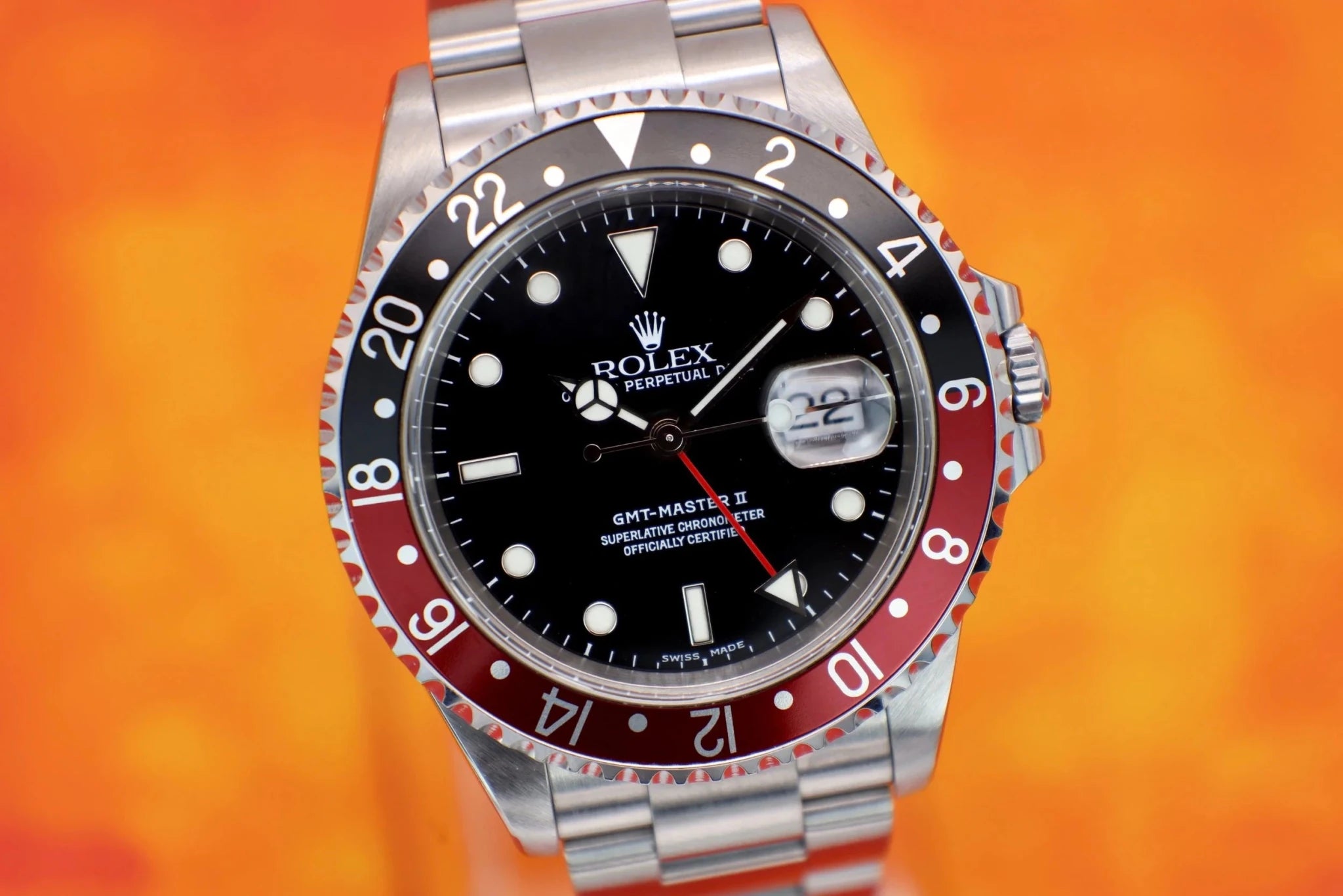 1999 Rolex GMT Master II Ref. 16710 Coke | Papers - Sierra Time Co