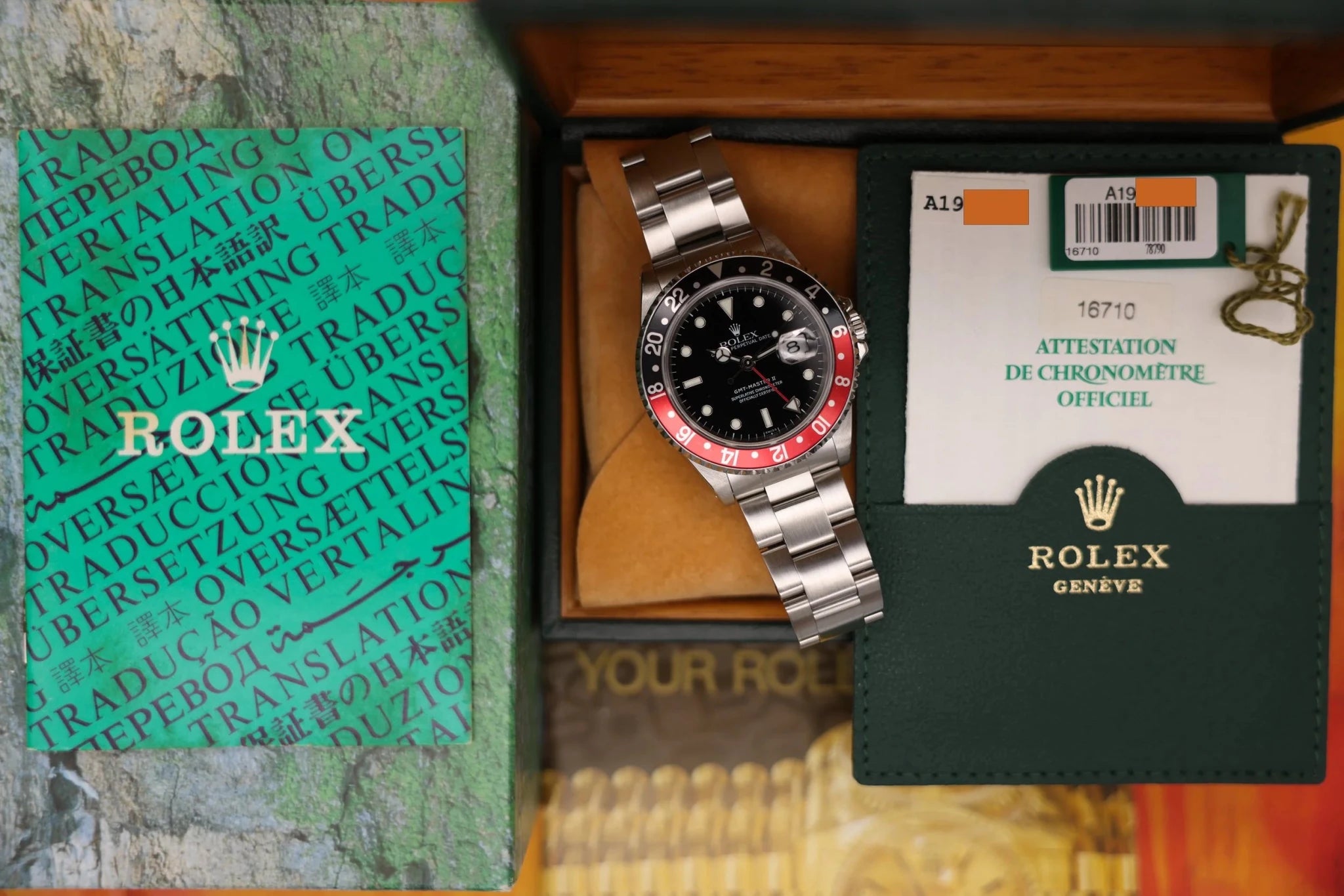 1999 Rolex GMT Master II Ref. 16710 Coke | Swiss Only | Box and Papers - Sierra Time Co