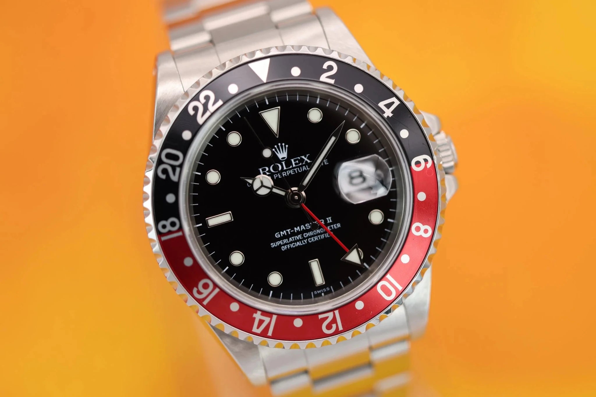 1999 Rolex GMT Master II Ref. 16710 Coke | Swiss Only | Box and Papers - Sierra Time Co