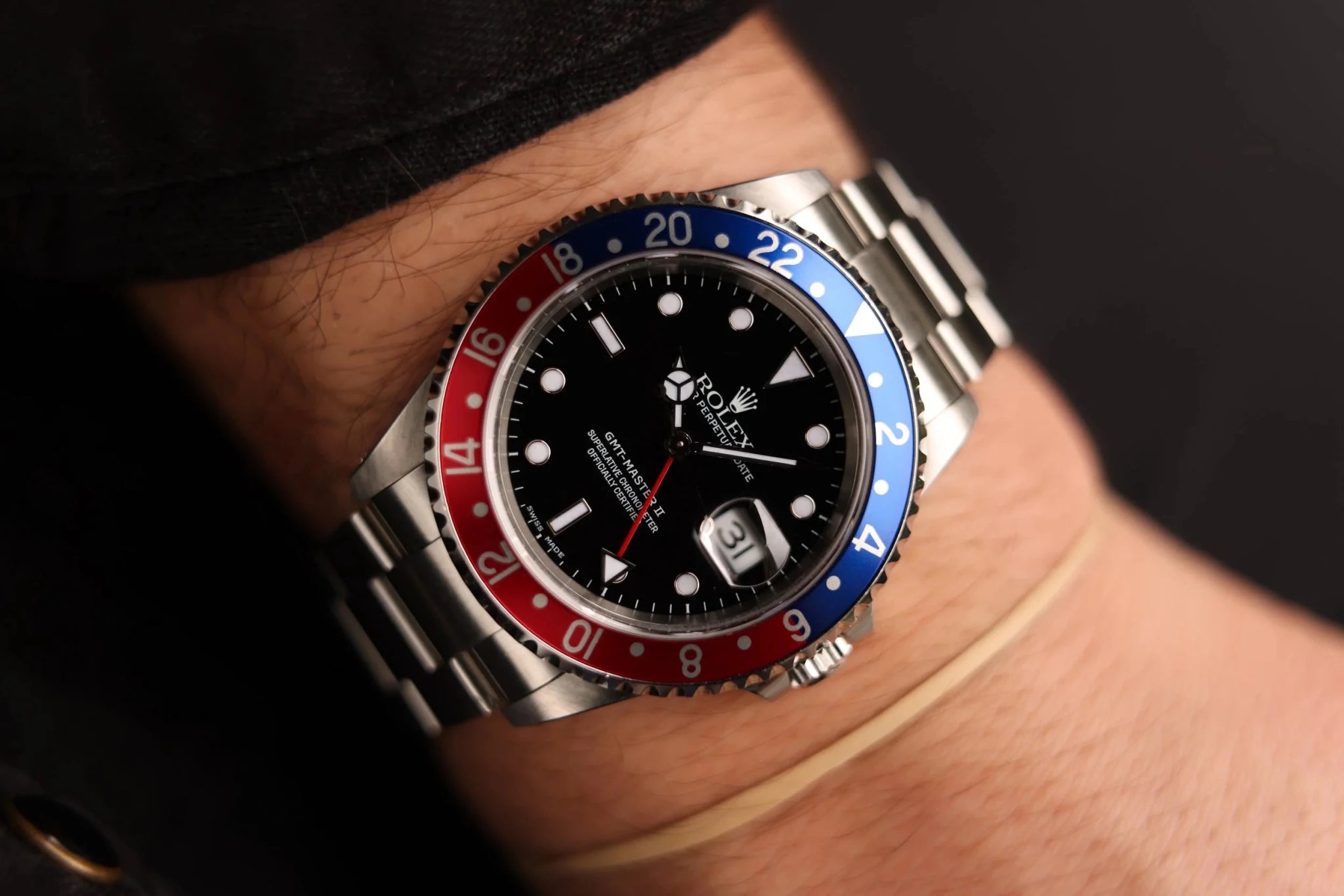 1999 Rolex GMT Master II Ref. 16710 Pepsi | Serviced | Box and Papers - Sierra Time Co