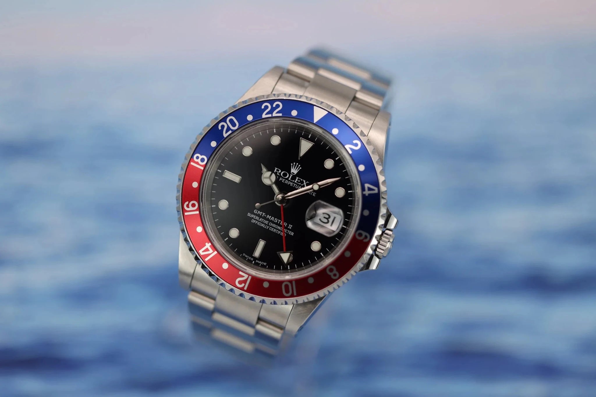 1999 Rolex GMT Master II Ref. 16710 Pepsi | Serviced | Box and Papers - Sierra Time Co