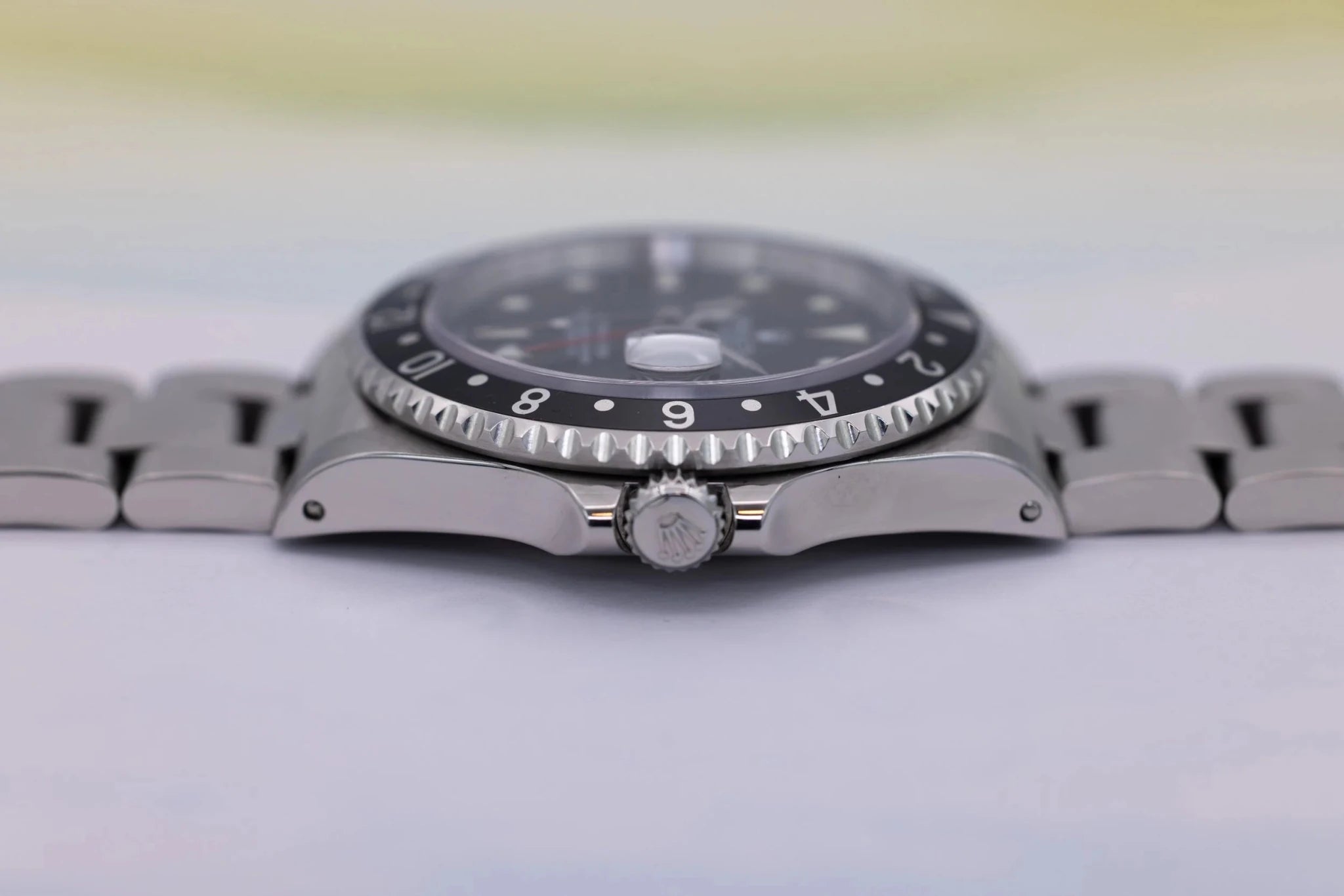 1999 Rolex GMT Master Ref. 16700 | Black Insert | Box and Papers - Sierra Time Co