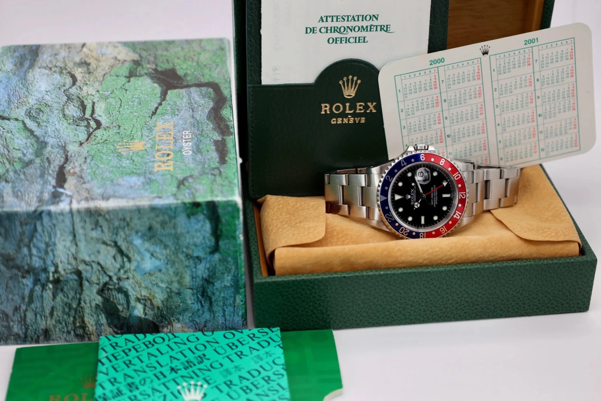 1999 Rolex GMT Master Ref. 16700 | Box and Papers - Sierra Time Co
