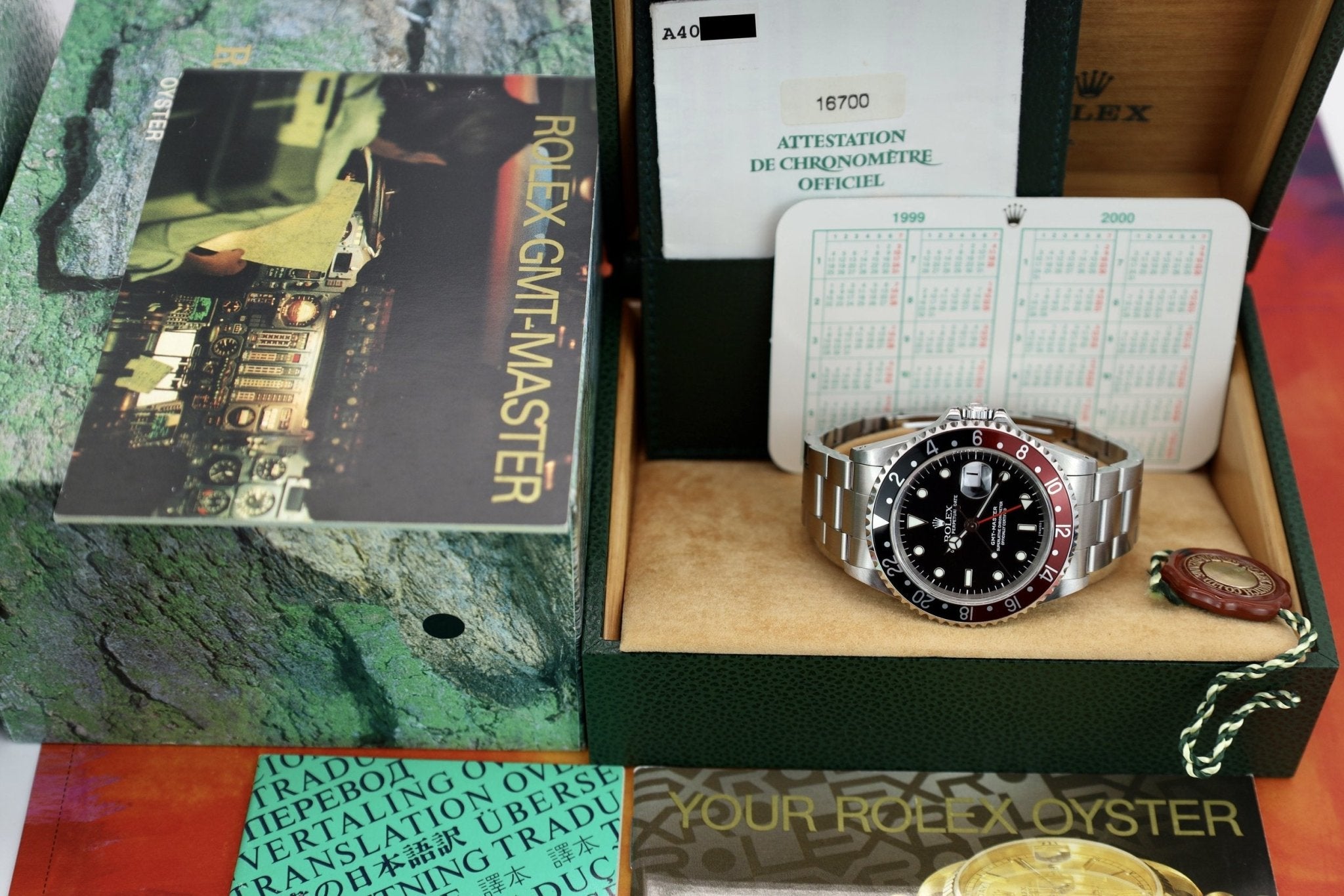 1999 Rolex GMT Master Ref. 16700 Coke | Full Set - Sierra Time Co