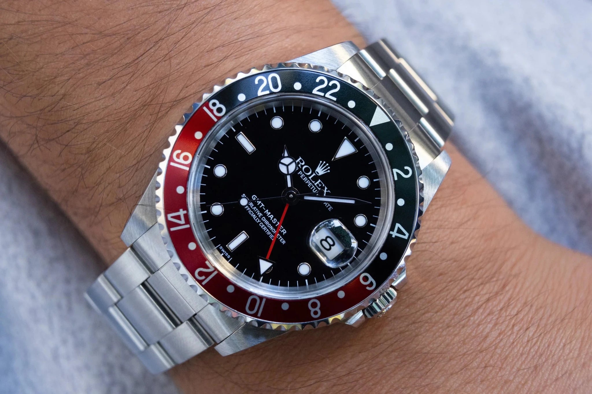 1999 Rolex GMT Master Ref. 16700 Coke | Swiss Only | Box and Papers - Sierra Time Co