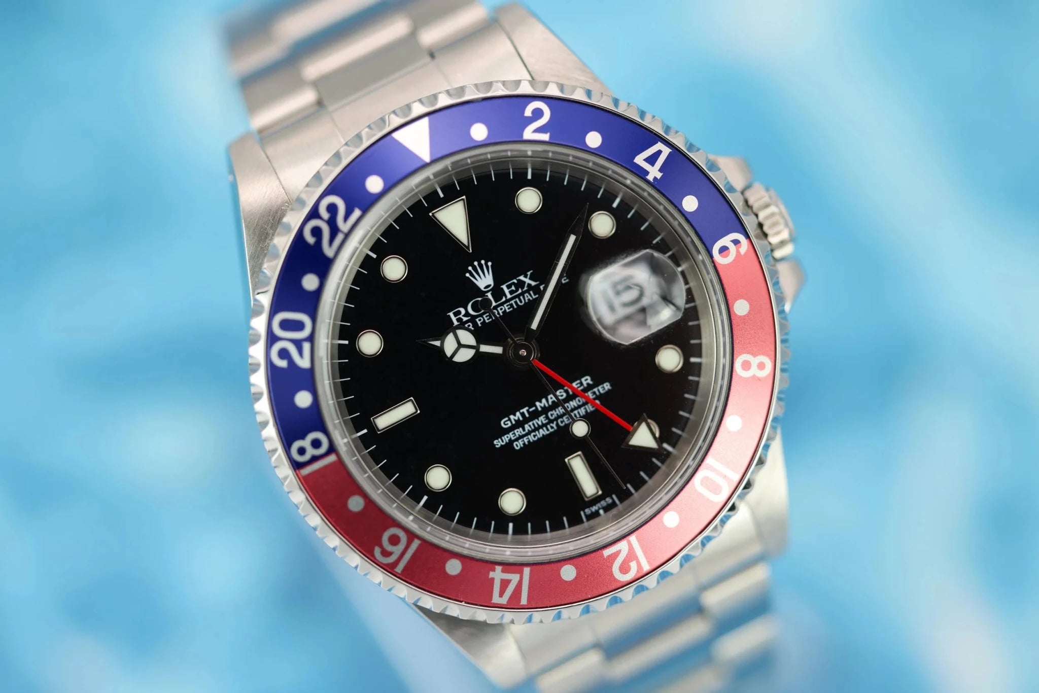 1999 Rolex GMT Master Ref. 16700 | Pastel Pepsi Insert | Box and Papers - Sierra Time Co