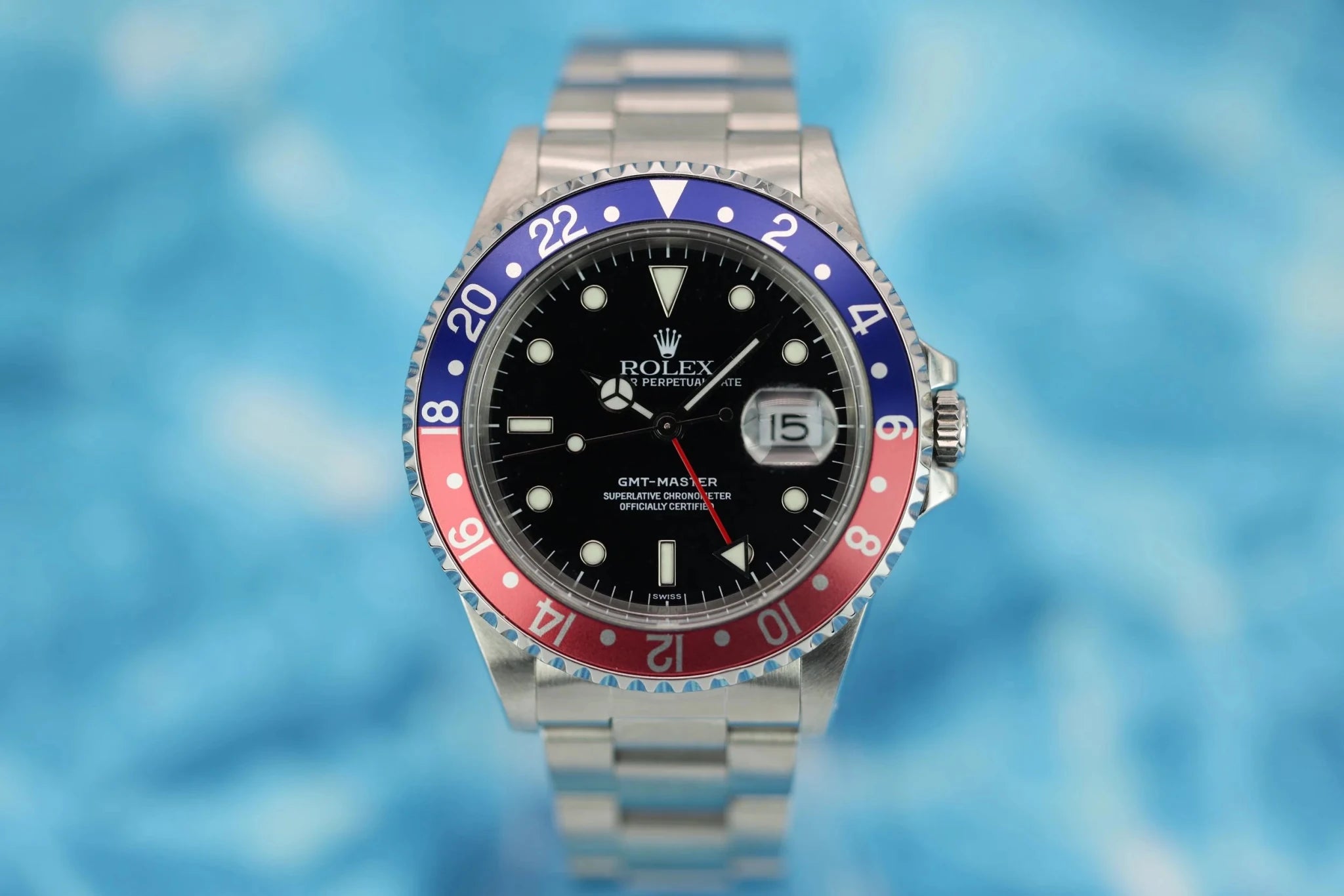 1999 Rolex GMT Master Ref. 16700 | Pastel Pepsi Insert | Box and Papers - Sierra Time Co