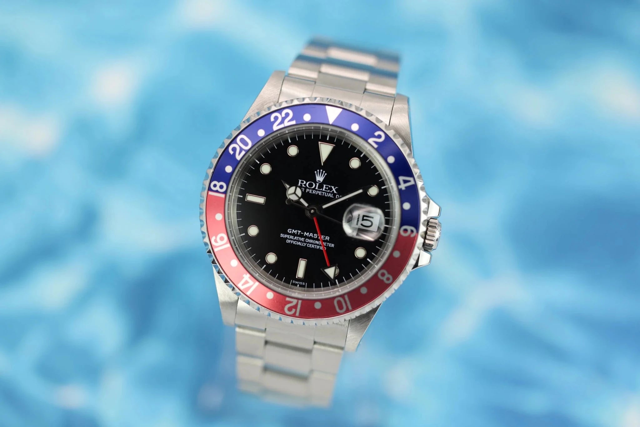 1999 Rolex GMT Master Ref. 16700 | Pastel Pepsi Insert | Box and Papers - Sierra Time Co