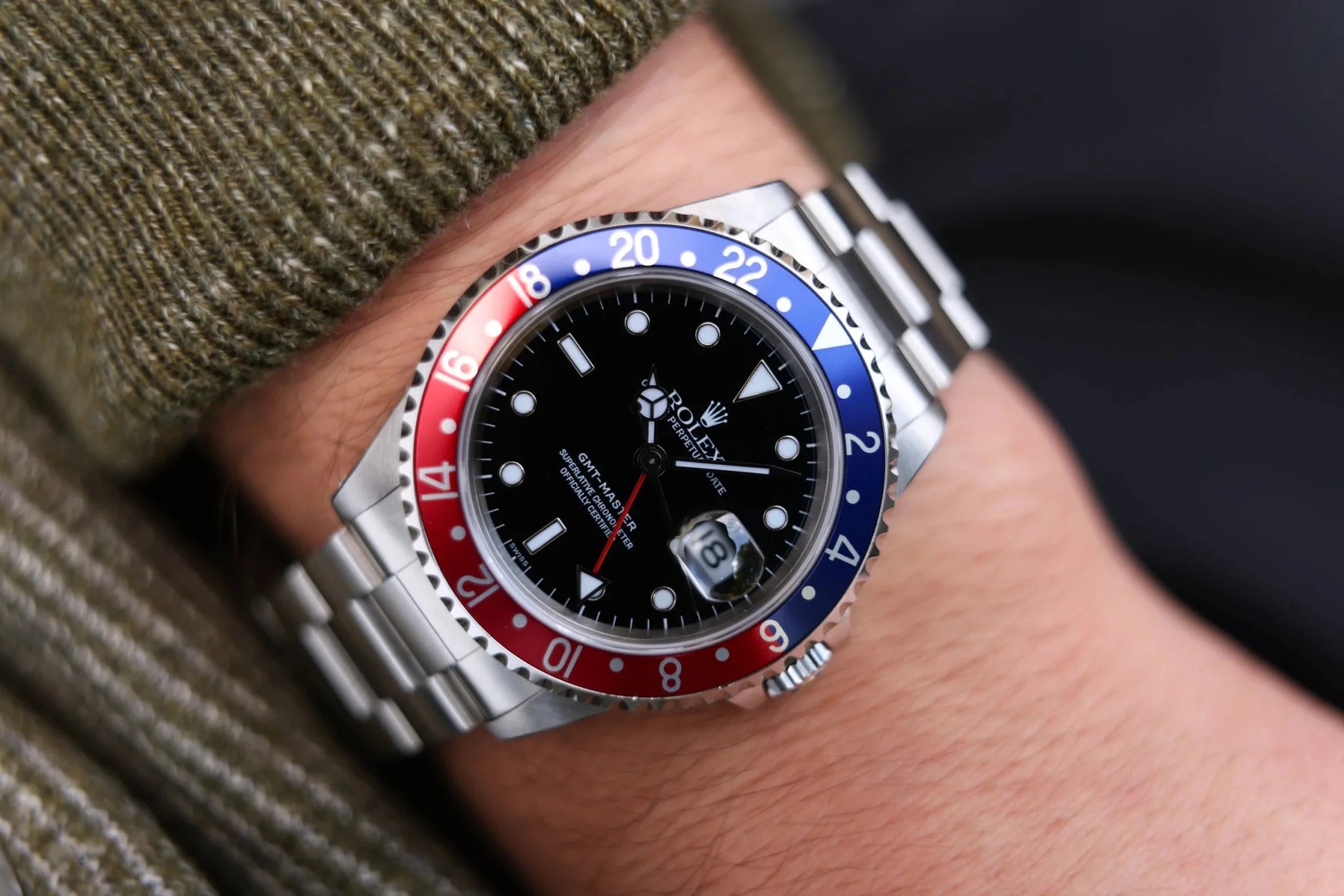 1999 Rolex GMT Master Ref. 16700 Pepsi | 2023 Service | Box and Papers - Sierra Time Co