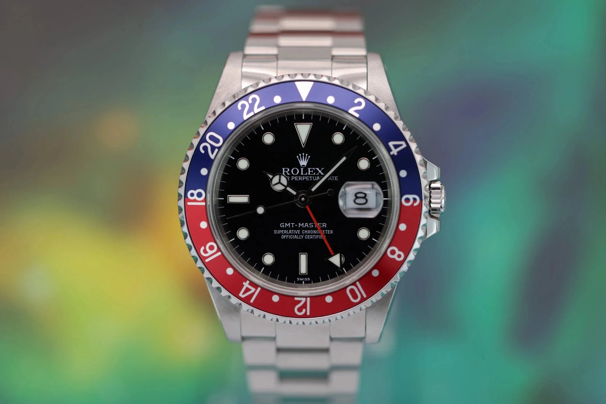 1999 Rolex GMT Master Ref. 16700 Pepsi | Box and Papers - Sierra Time Co