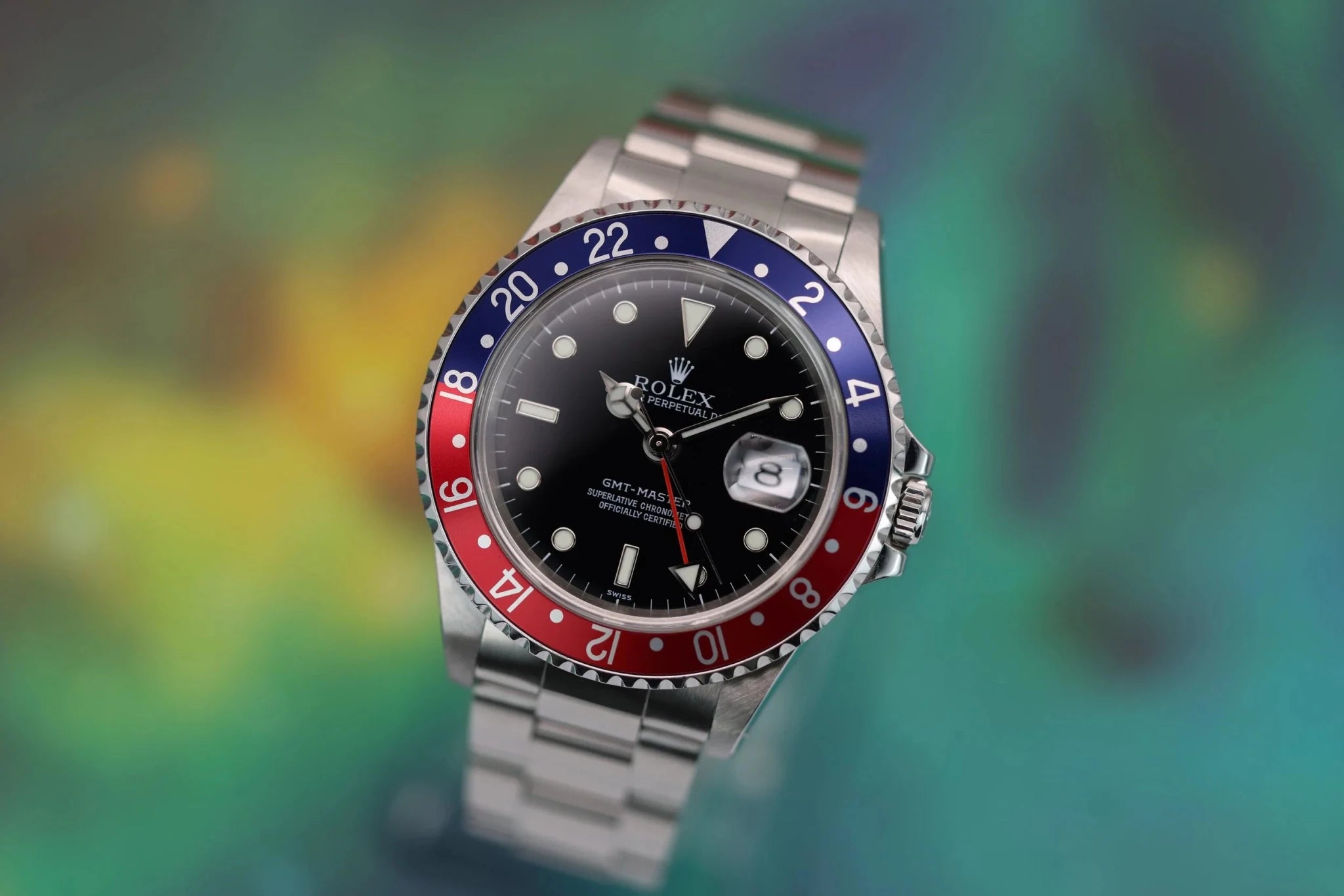 1999 Rolex GMT Master Ref. 16700 Pepsi | Box and Papers - Sierra Time Co