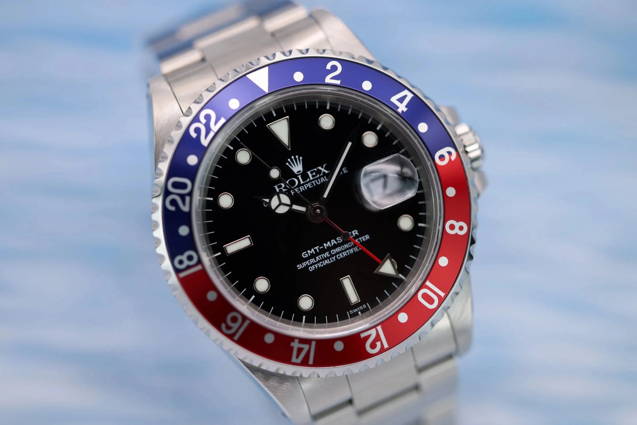 1999 Rolex GMT Master Ref. 16700 Pepsi | Mint Condition| Box and Papers - Sierra Time Co