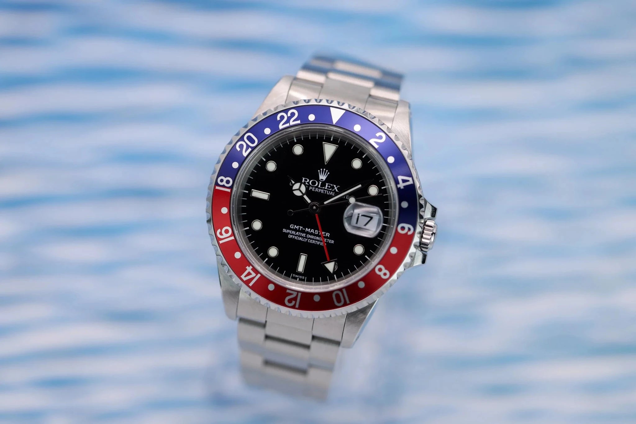 1999 Rolex GMT Master Ref. 16700 Pepsi | Mint Condition| Box and Papers - Sierra Time Co