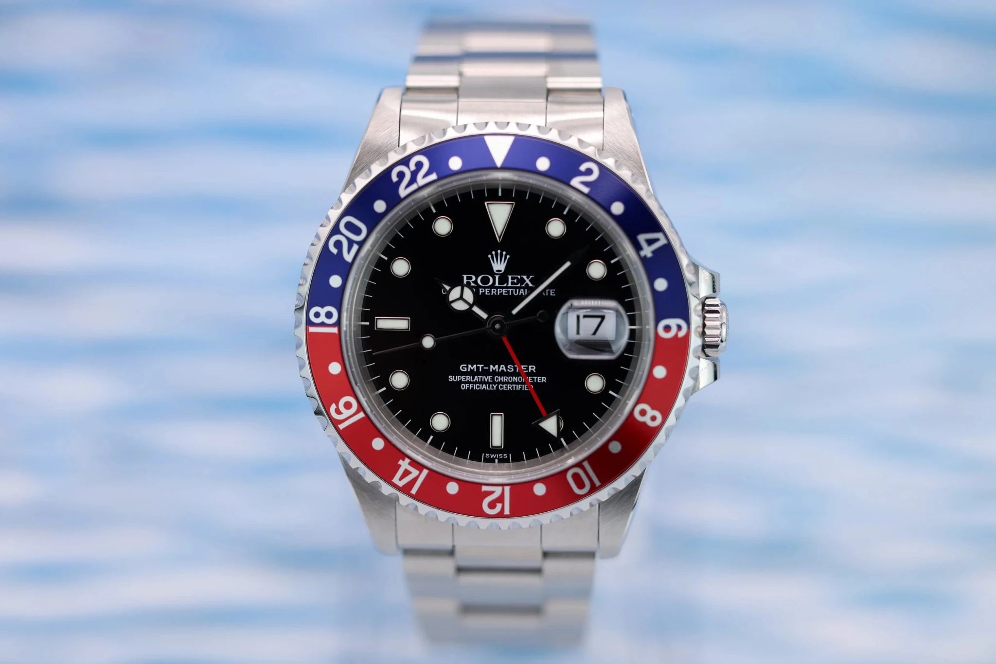 1999 Rolex GMT Master Ref. 16700 Pepsi | Mint Condition| Box and Papers - Sierra Time Co