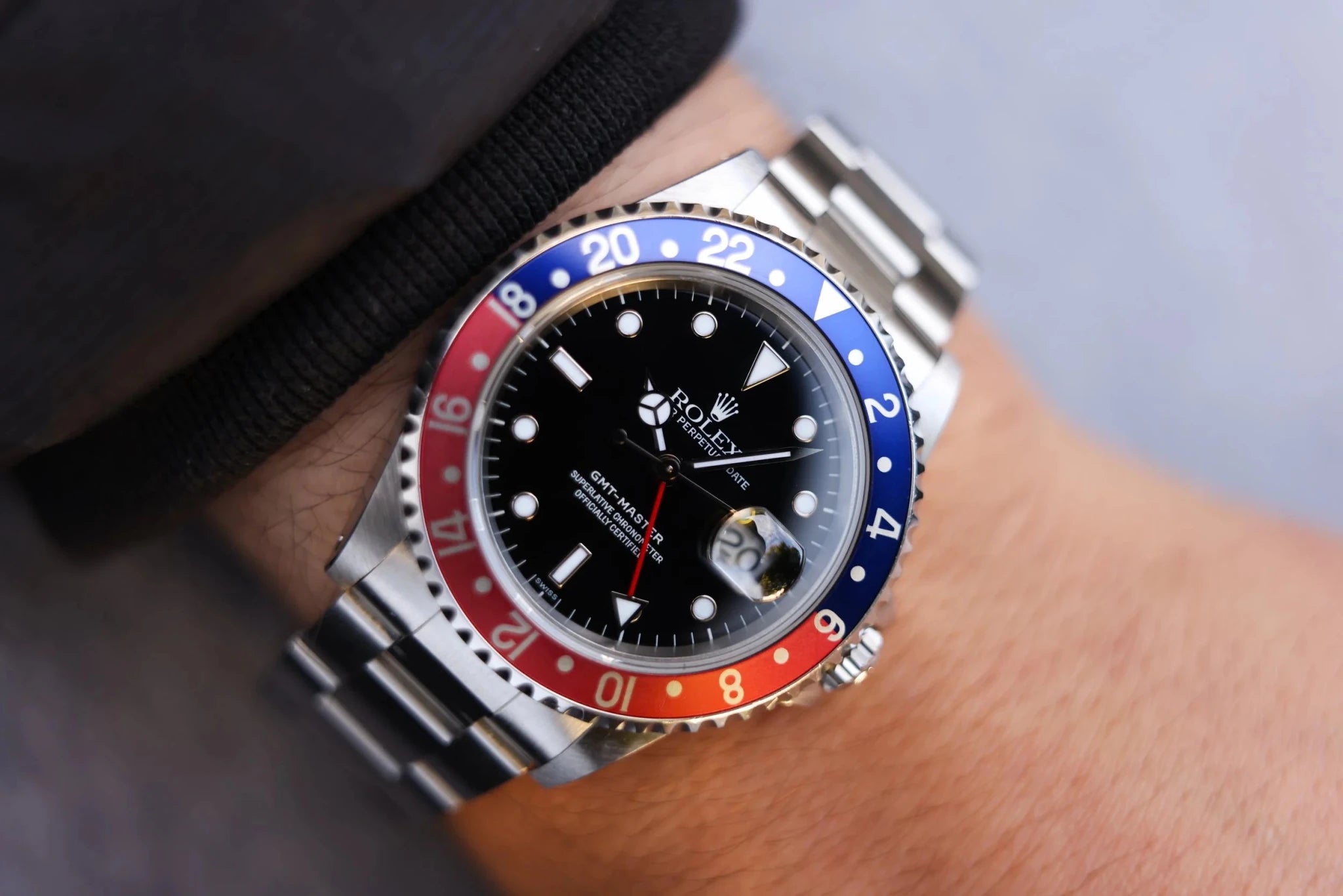 1999 Rolex GMT Master Ref. 16700 Pepsi | Swiss Only - Sierra Time Co