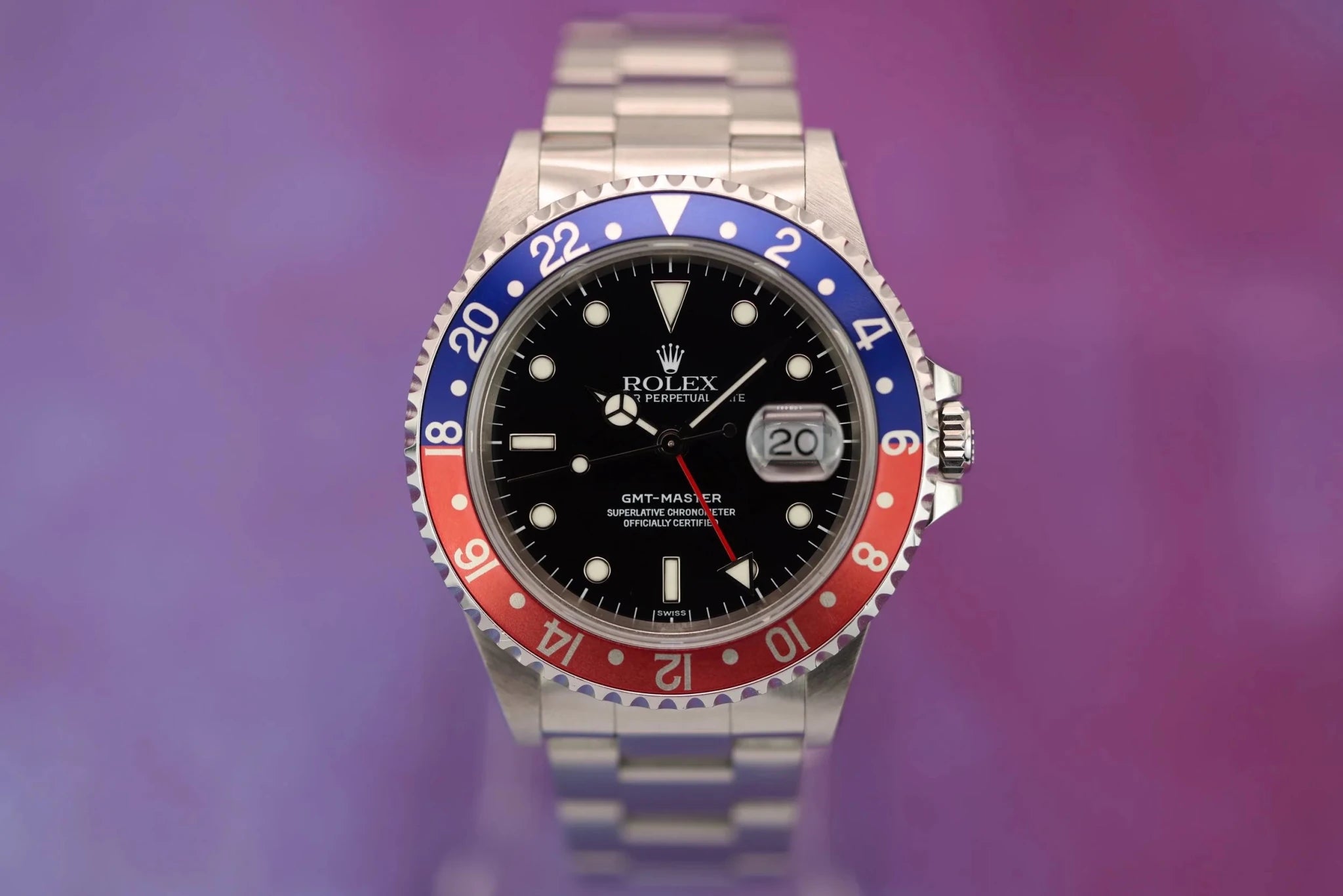 1999 Rolex GMT Master Ref. 16700 Pepsi | Swiss Only - Sierra Time Co