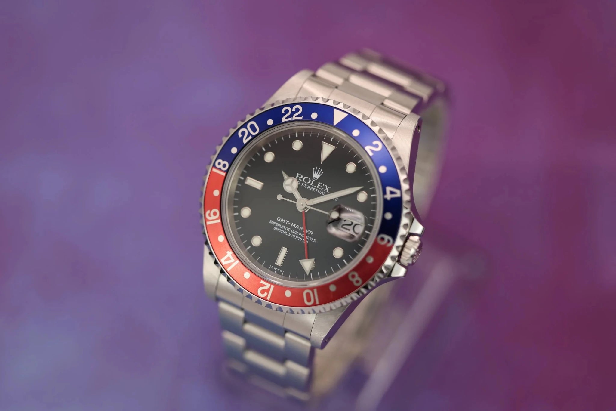 1999 Rolex GMT Master Ref. 16700 Pepsi | Swiss Only - Sierra Time Co