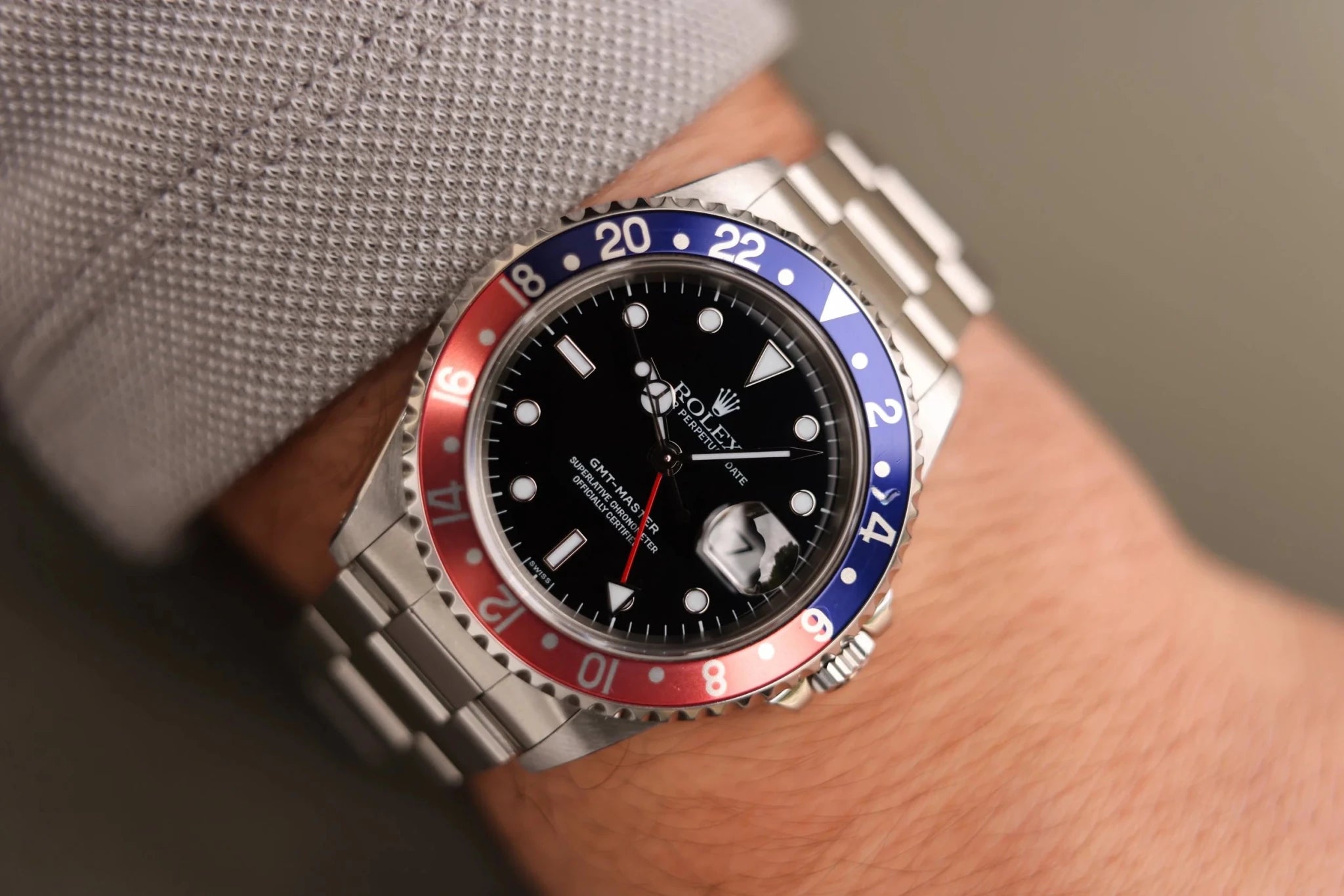 1999 Rolex GMT Master Ref. 16700 Pepsi | Swiss Only | Box and Papers - Sierra Time Co
