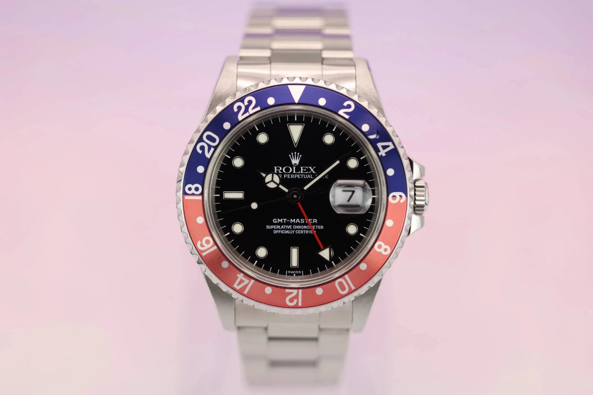 1999 Rolex GMT Master Ref. 16700 Pepsi | Swiss Only | Box and Papers - Sierra Time Co
