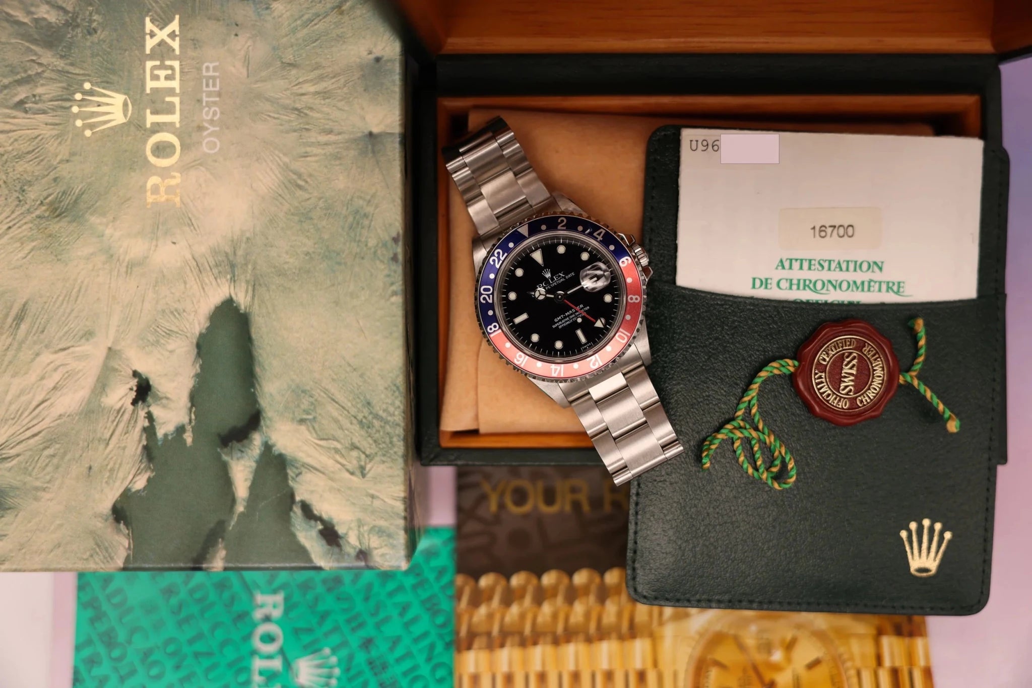 1999 Rolex GMT Master Ref. 16700 Pepsi | Swiss Only | Box and Papers - Sierra Time Co