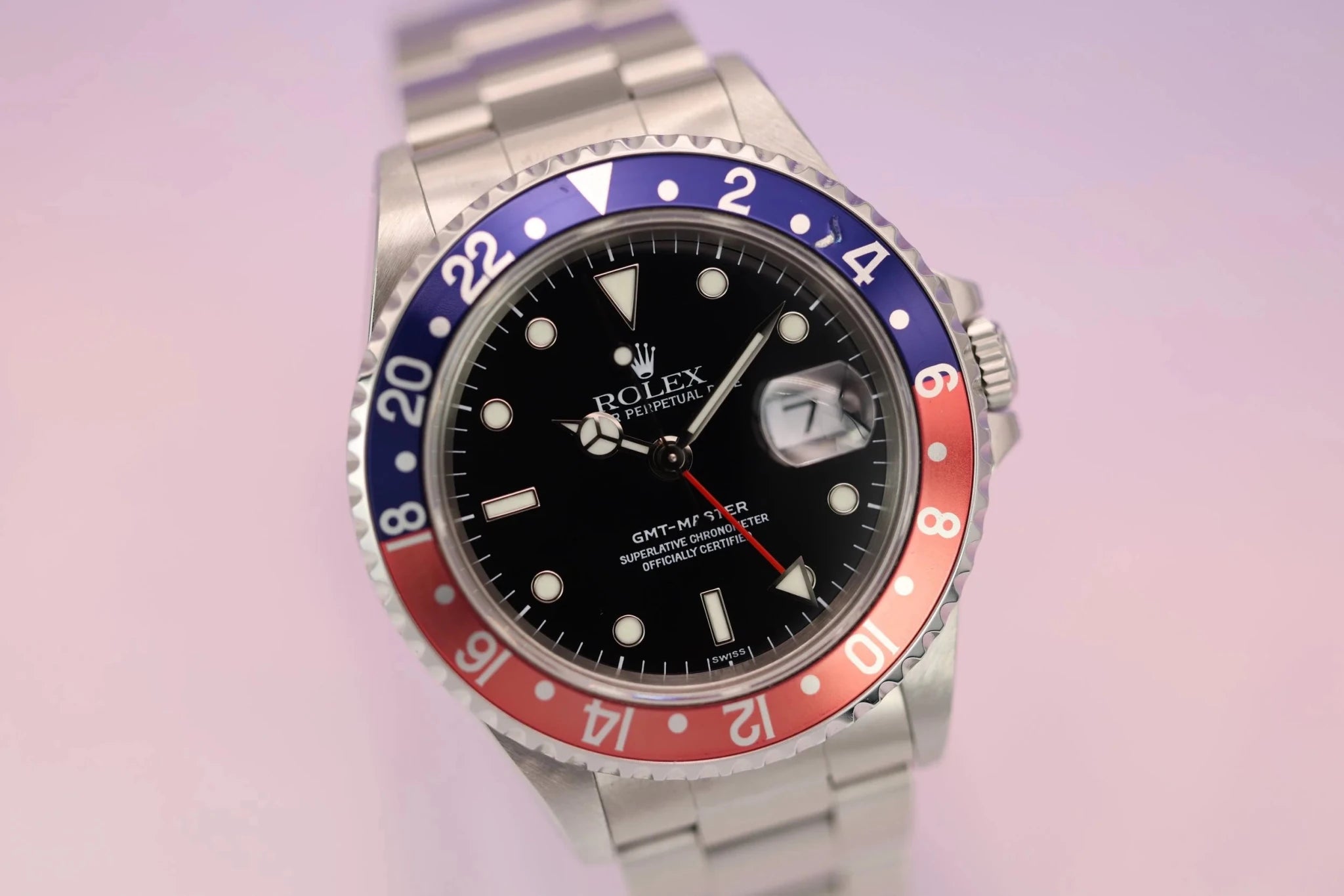 1999 Rolex GMT Master Ref. 16700 Pepsi | Swiss Only | Box and Papers - Sierra Time Co