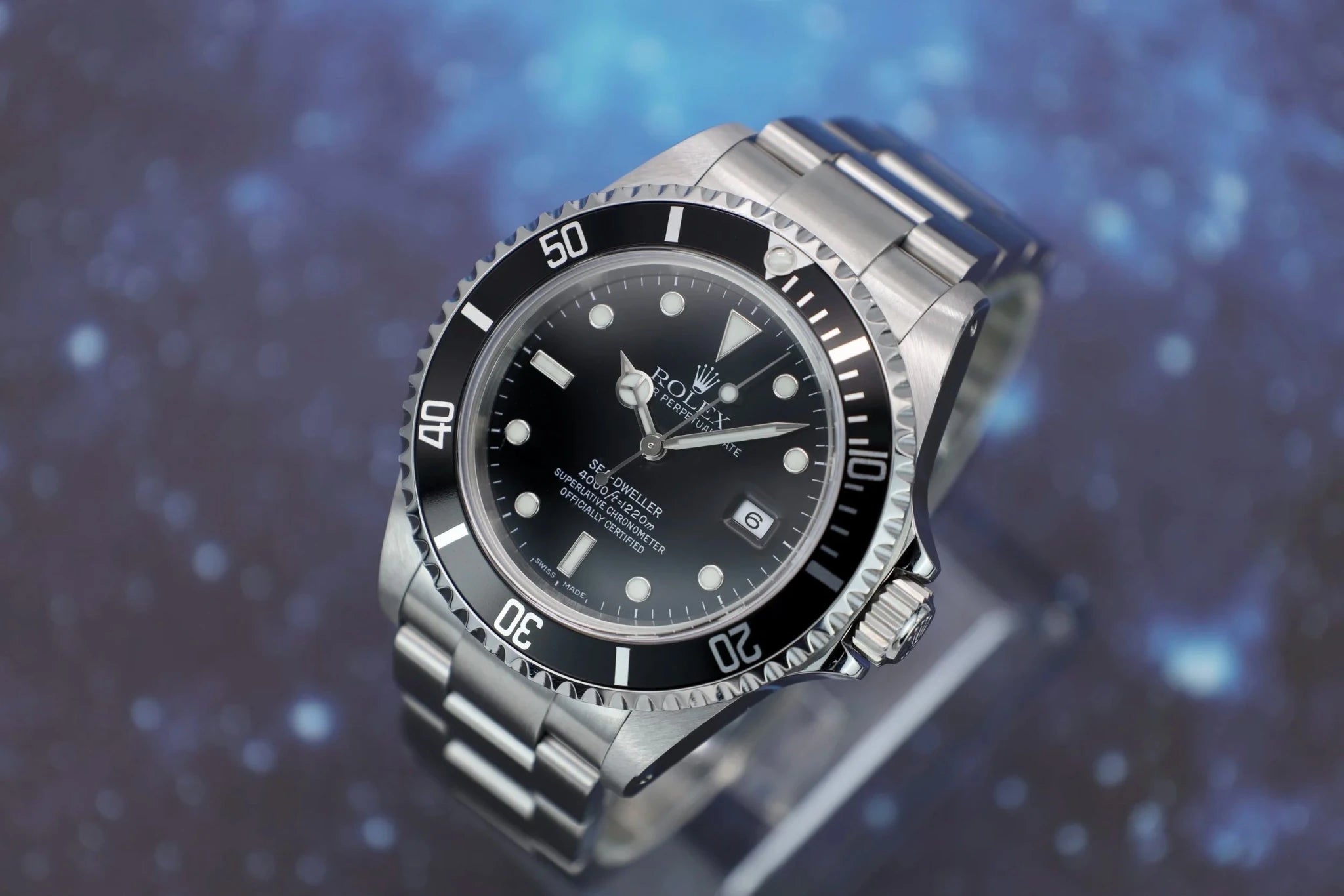 1999 Rolex Sea Dweller Ref. 16600 | Box and Papers - Sierra Time Co